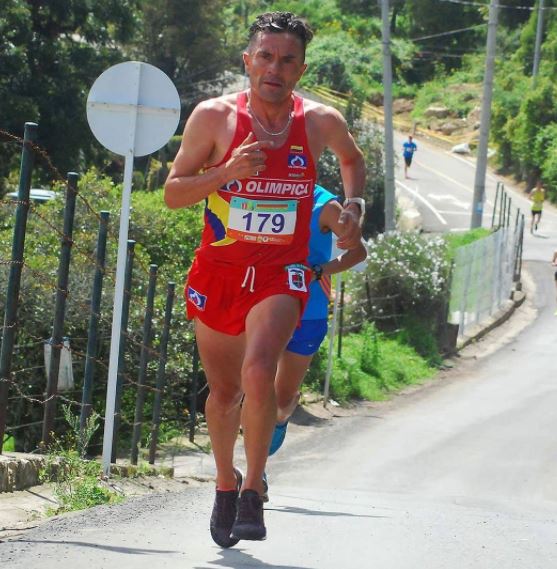 Jacinto López, reconocido corredor colombiano. Tomada de @jacinto_run.