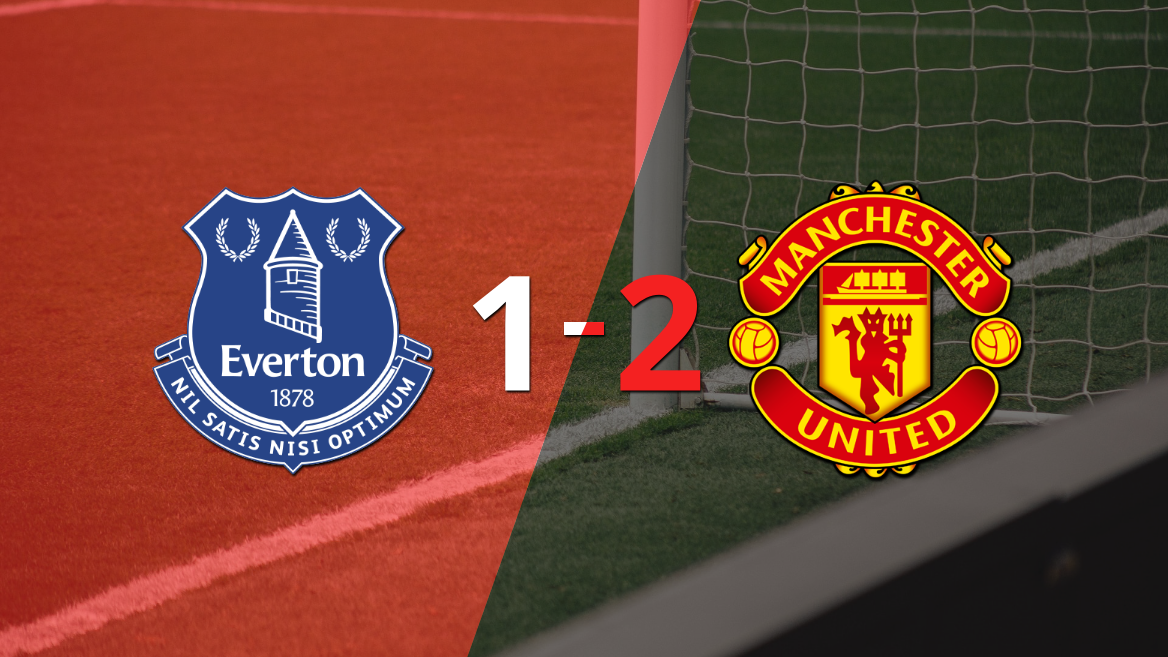 Manchester United venció con lo justo a Everton como visitante
