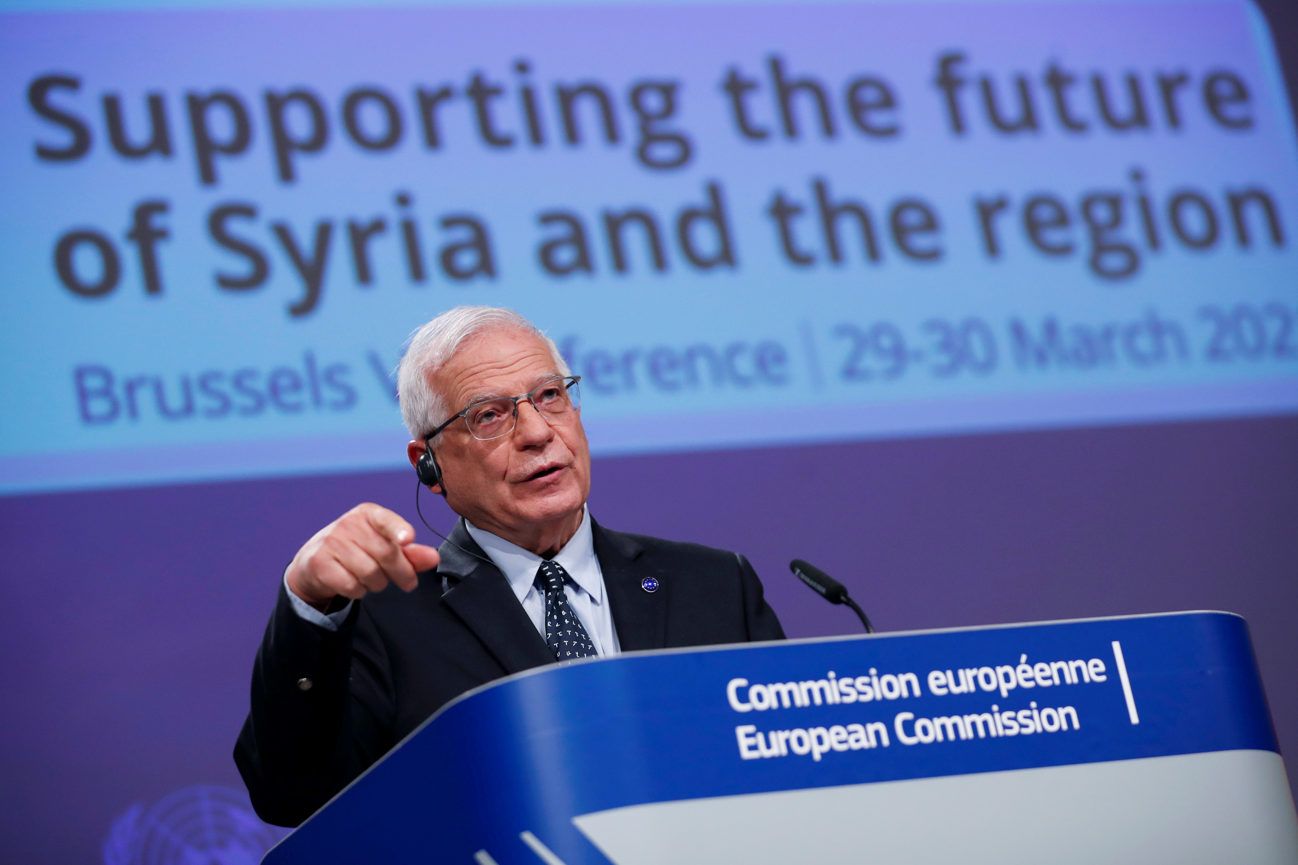 El jefe de la diplomacia europea, Josep Borrell. Francisco Seco/Pool via REUTERS