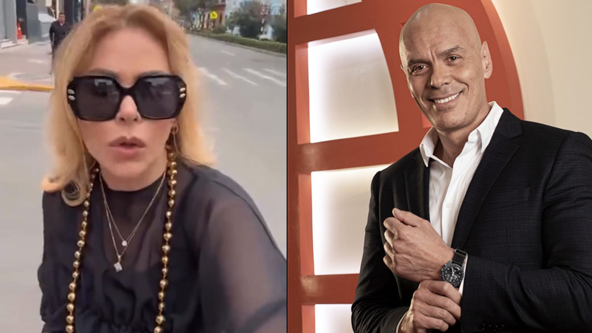 Gisela Valcárcel enfrenta al CEO de América TV por no dejarla entrar al canal: “Tú vas a irte de acá” - Infobae