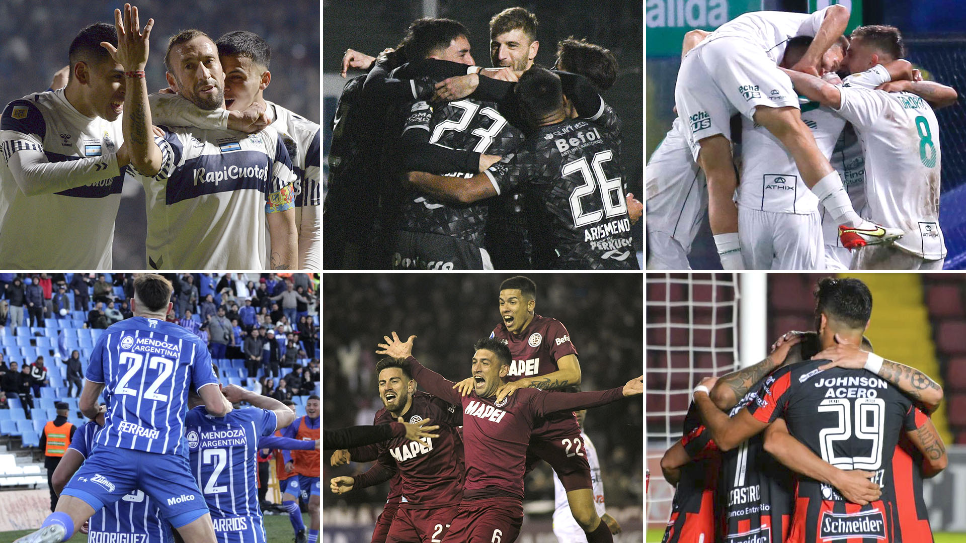 Gymnastics-Godoy Cruz, Sarmiento-Lanús and Banfield-Board of Trustees, the matches of the day