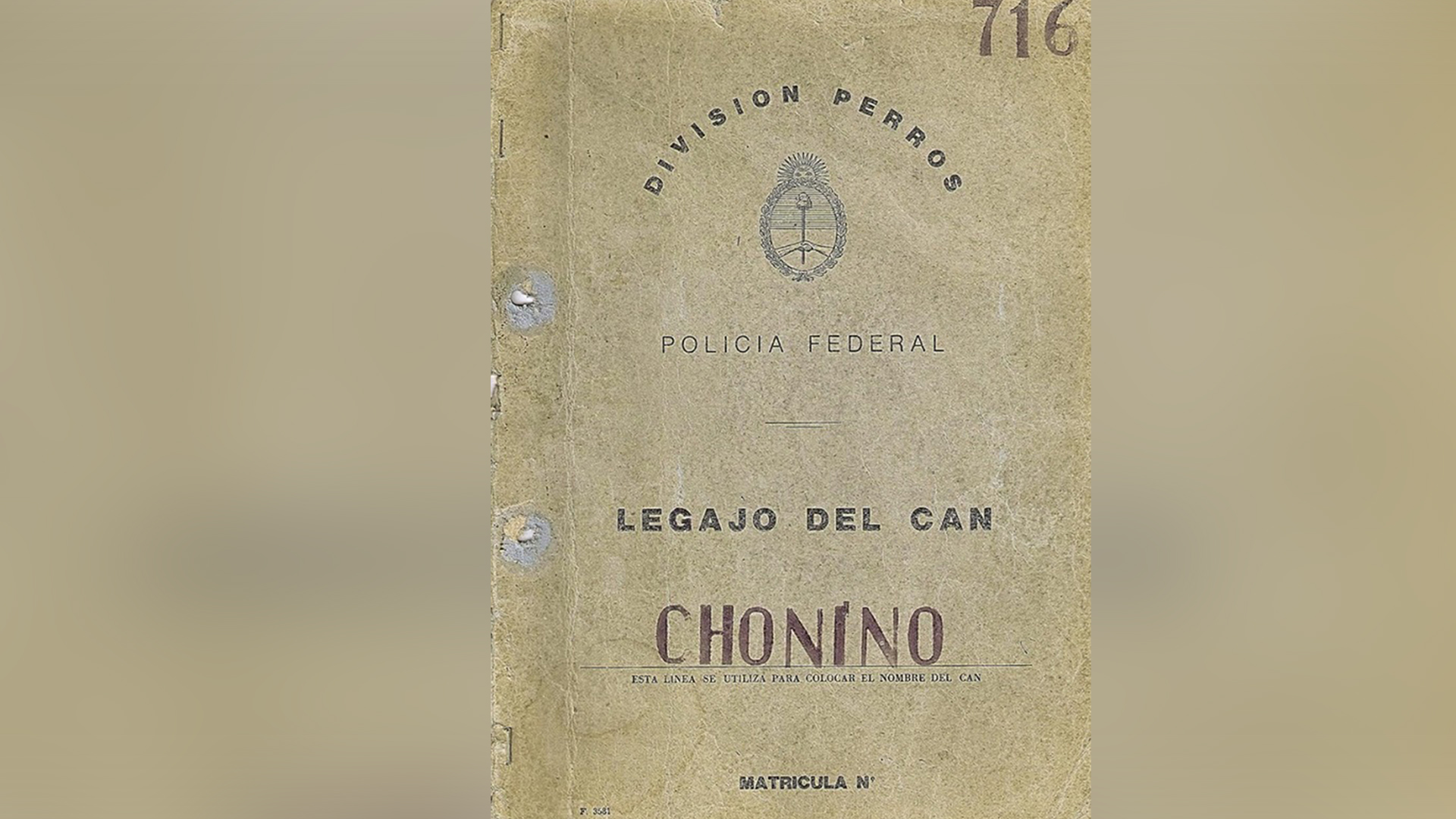 El legajo de Chonino