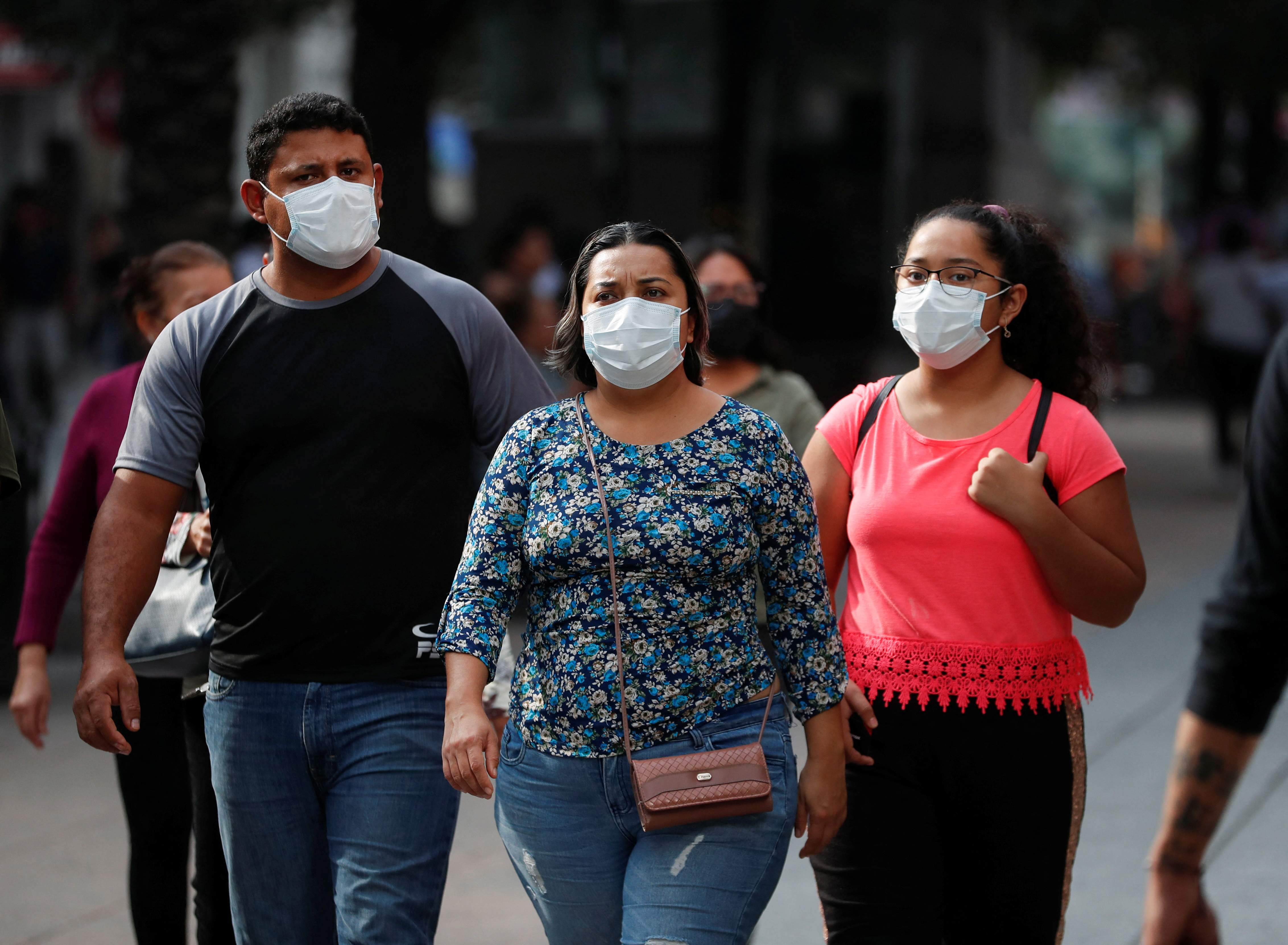 Il y a trois ans, le premier cas officiel de coronavirus a été signalé au Mexique (REUTERS / Daniel Becerril)