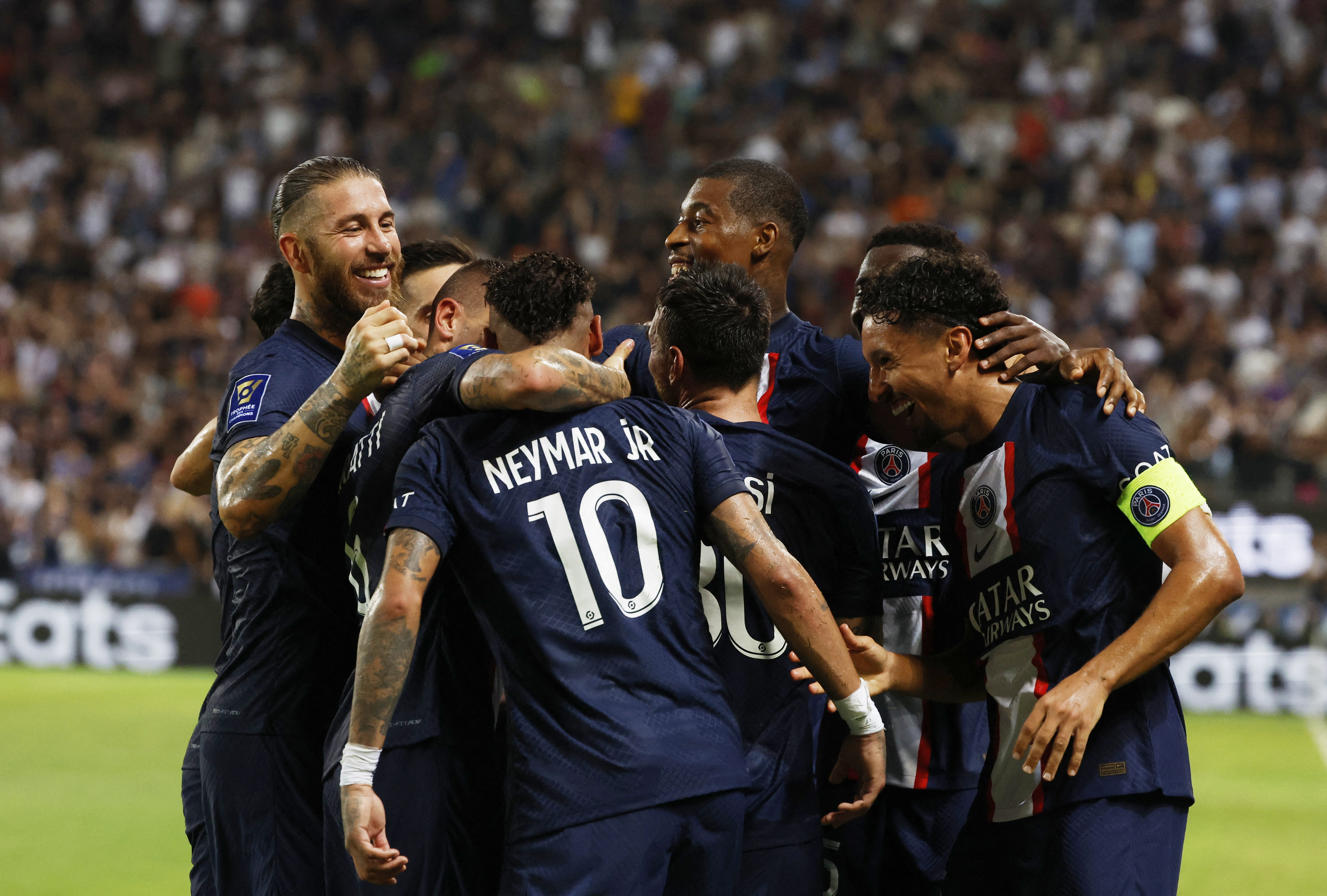 PSG begins the defense of the title after starting the season with the Trophee des Champions (REUTERS / Ammar Awad)