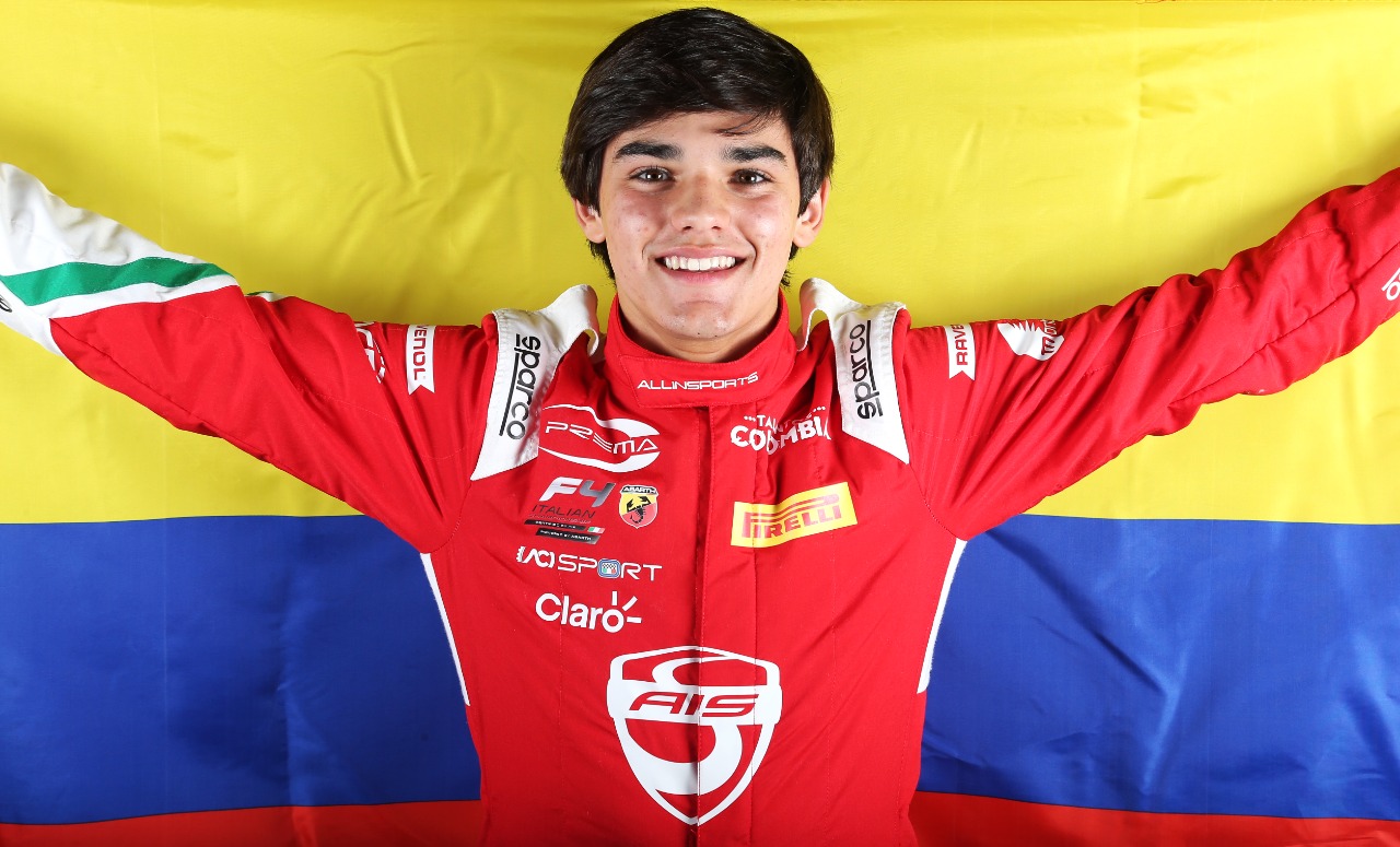Sebastián Montoya. Foto: Colprensa - Prema Racing