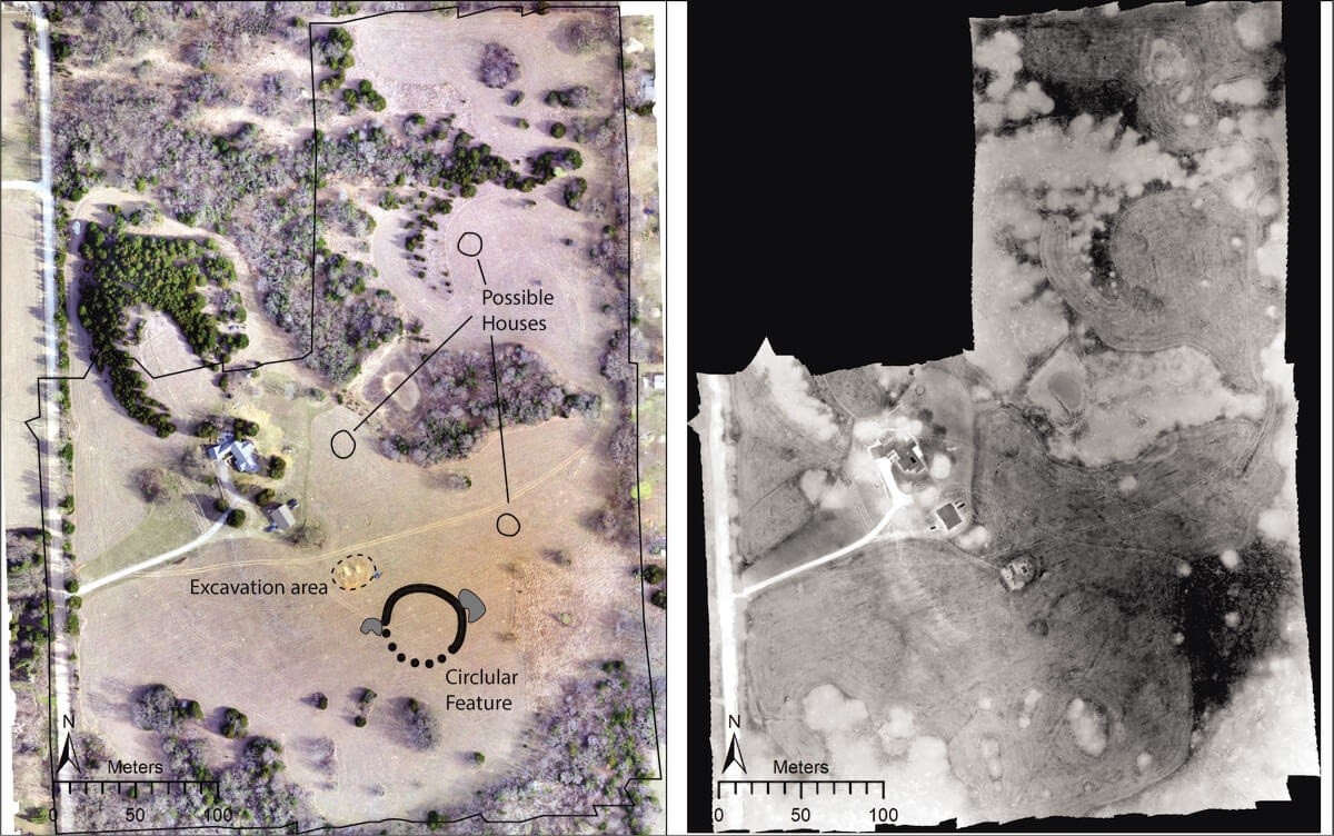 14/09/2020 Izquierda: Ortoimagen del sitio obtenida por un dron que muestra las principales características discutidas en el estudio. Derecha: mosaico de imágenes térmicas recogidas.
POLITICA INVESTIGACIÓN Y TECNOLOGÍA
JESSE CASANA ET AL.
