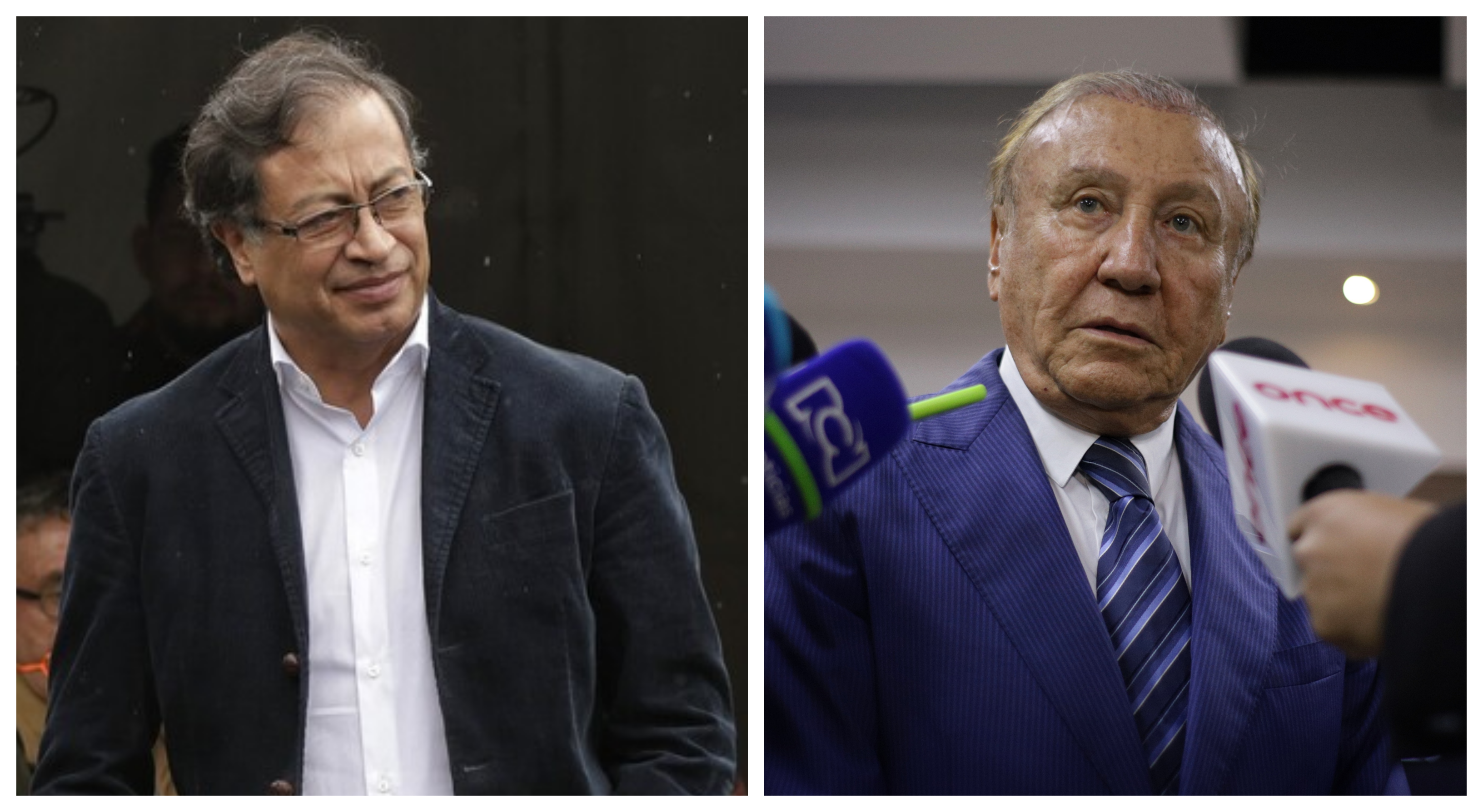 The candidates Gustavo Petro (Historic Pact) and Rodolfo Hernández (League of Anticorruption Leaders) were chosen by the Colombian electorate to contest, in the second round, the Presidency of Colombia.  PHOTOS: Colprensa
