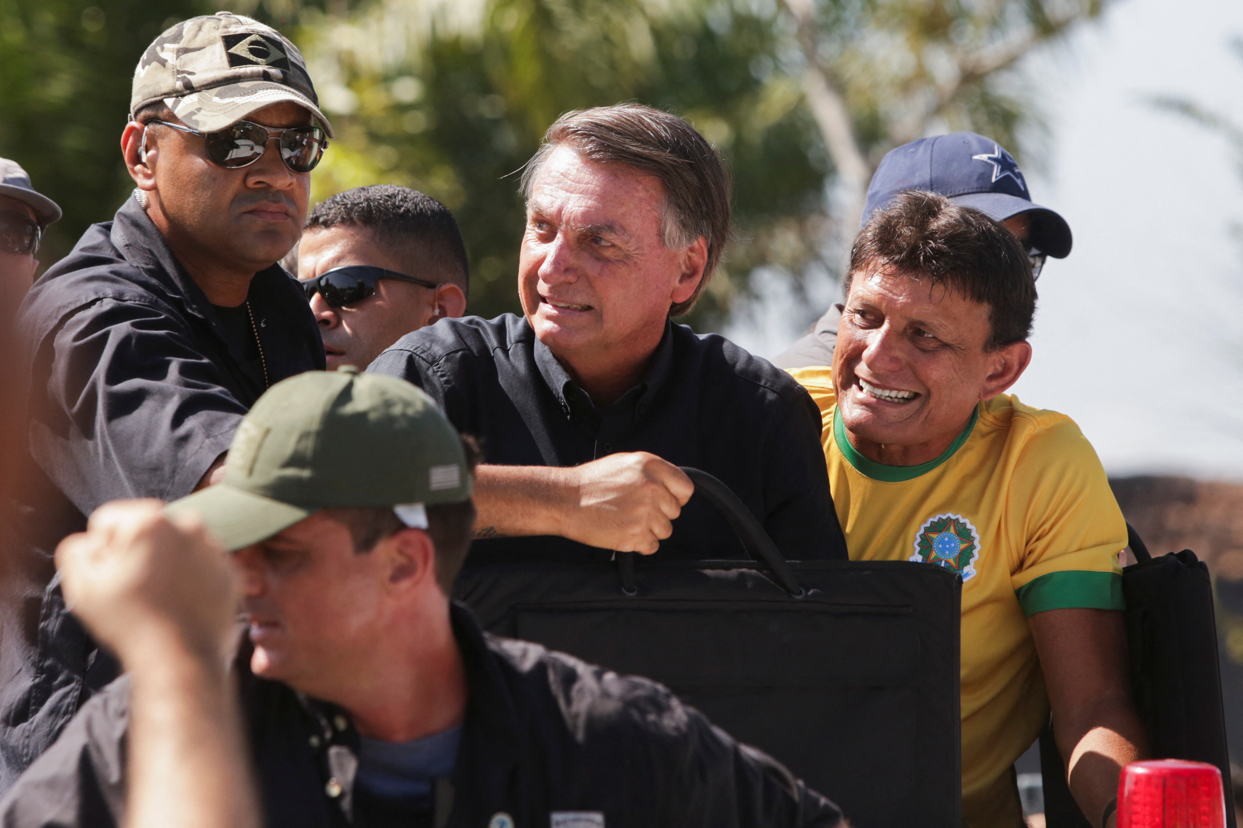 President Jair Bolsonaro (REUTERS/Raimundo Pacco)