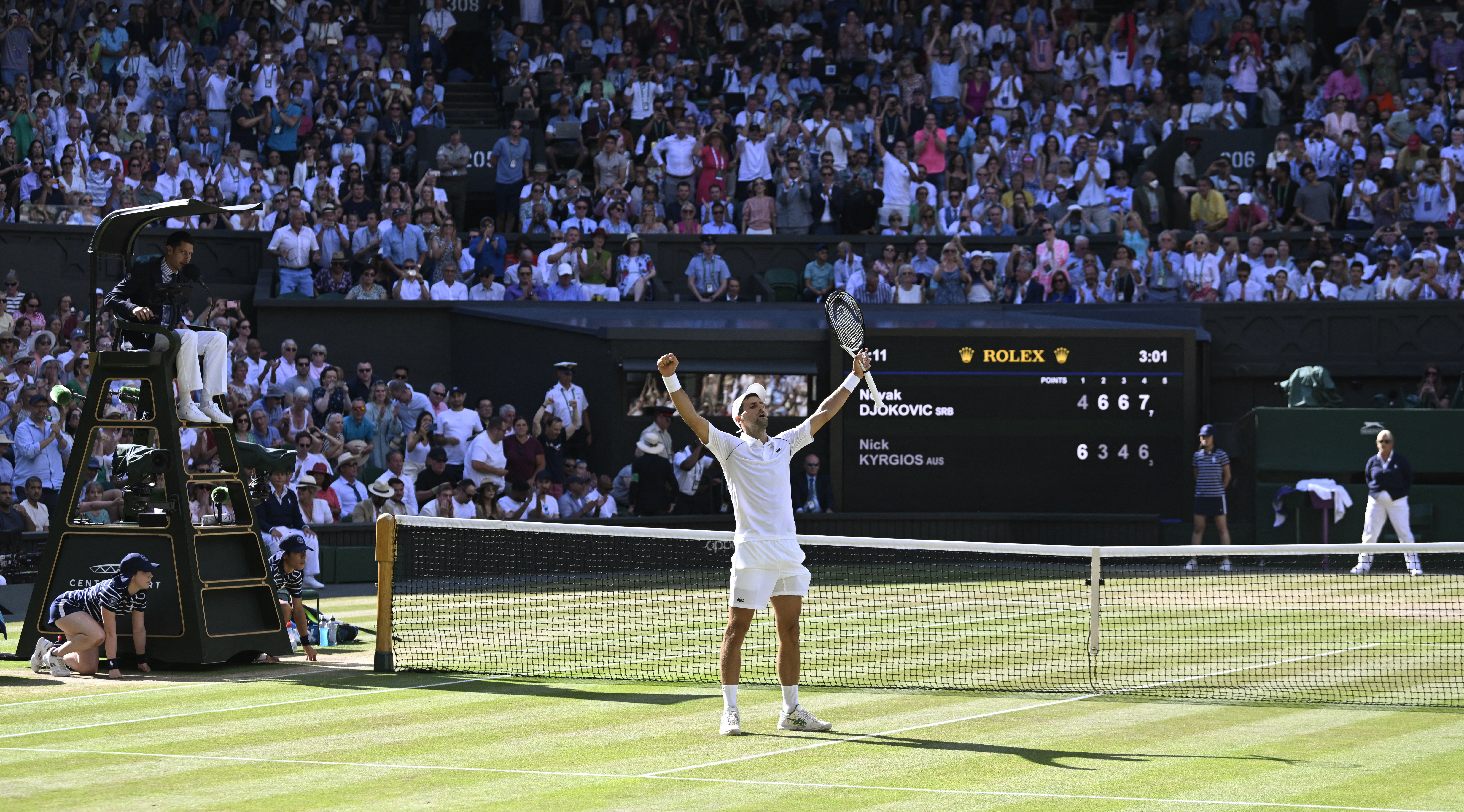 Djokovic viene de ganar en Wimbledon (REUTERS/Toby Melville)
