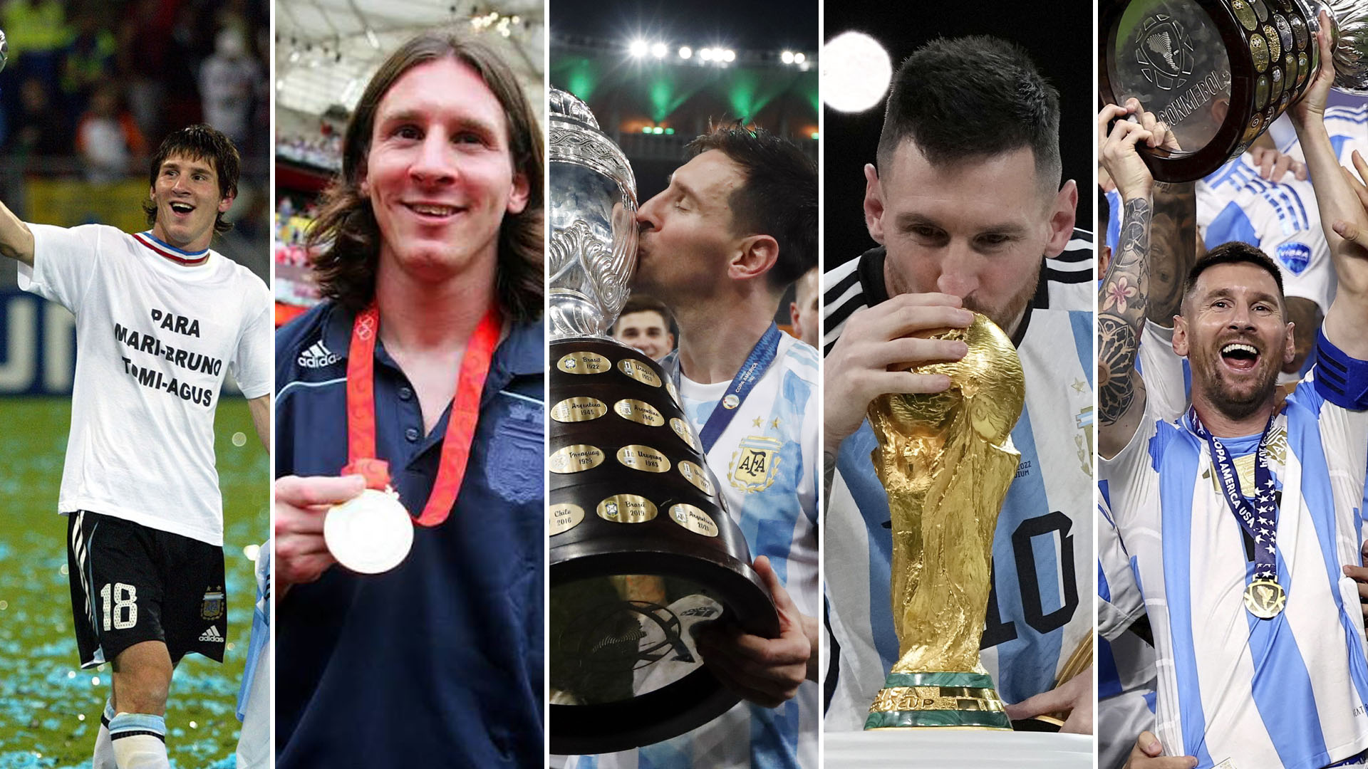 Los 10 momentos que forjaron la leyenda de Lionel Messi en la selecci&oacute;n argentina