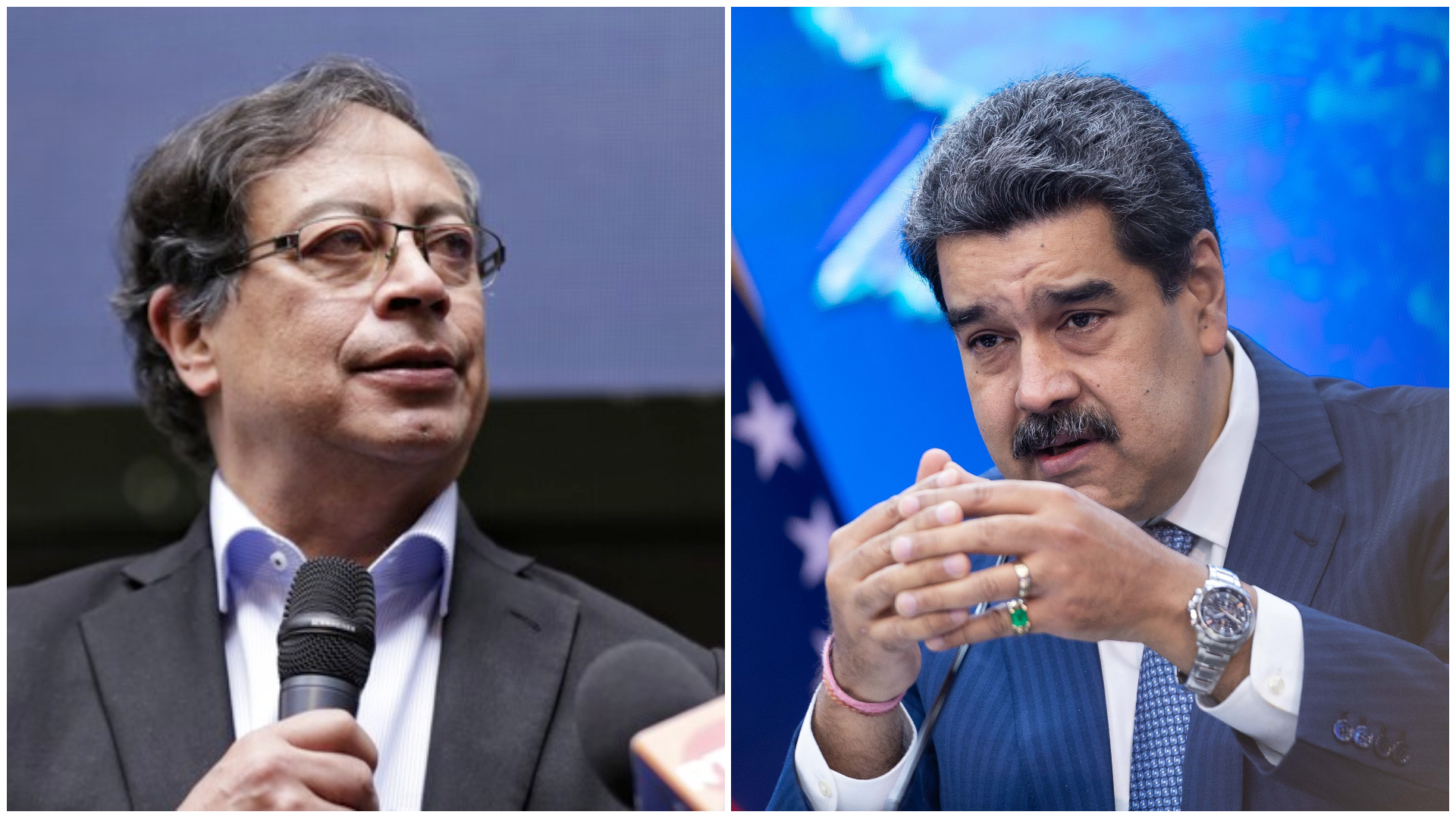 Reunión entre Petro y Maduro sería a finales de septiembre: embajador Benedetti. Fotos: Colprensa y Efe.