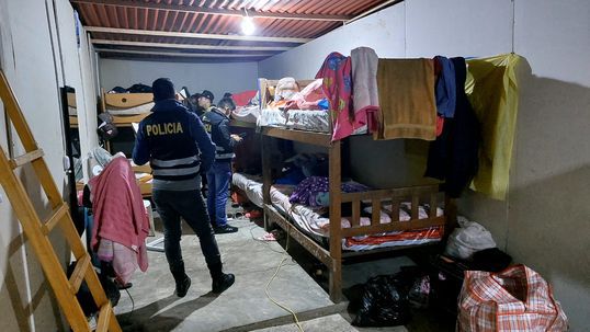 Operación policial en Cañete.|Foto: PNP