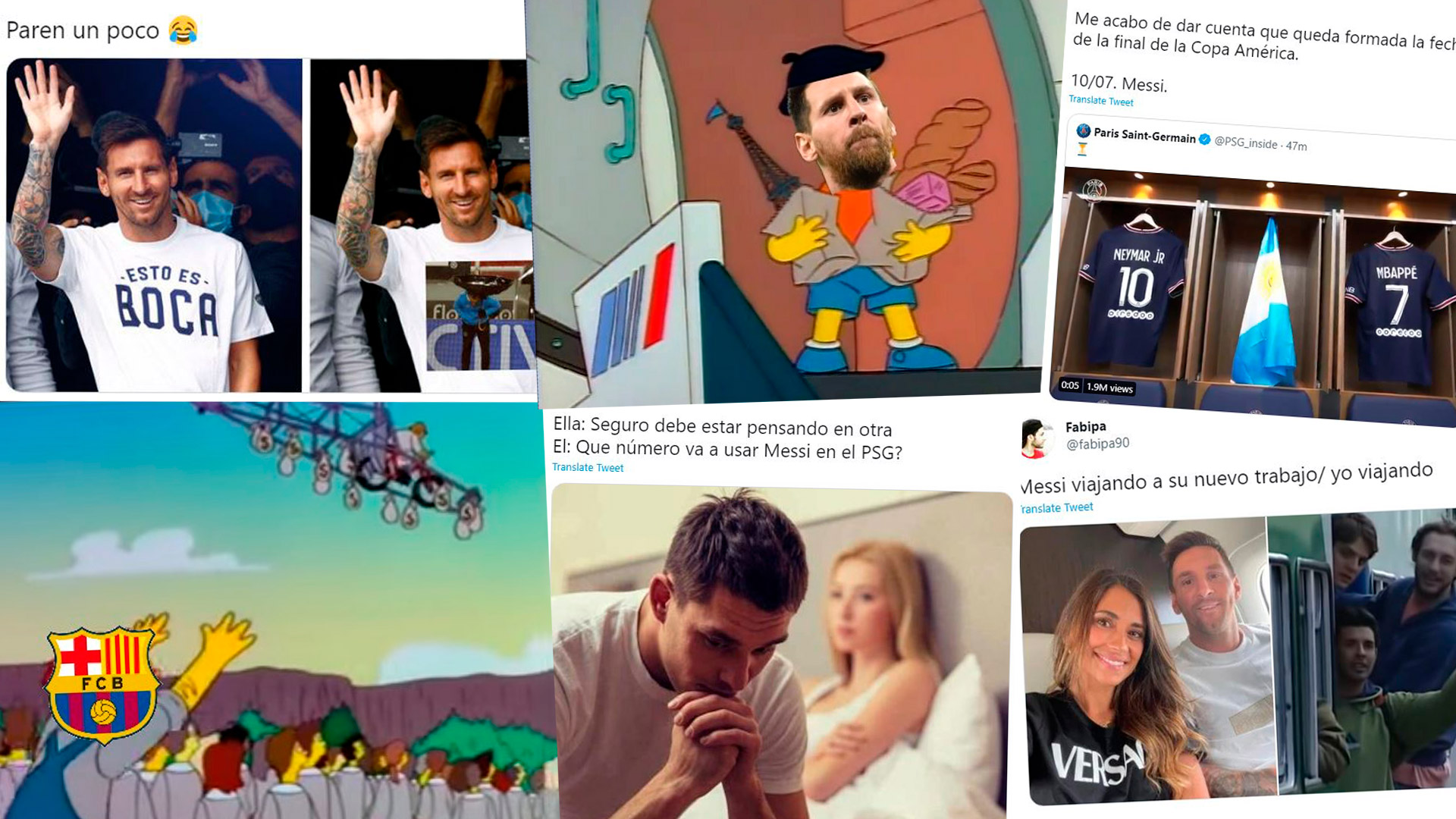 Internet no defraudó en la llegada de Lionel Messi a París