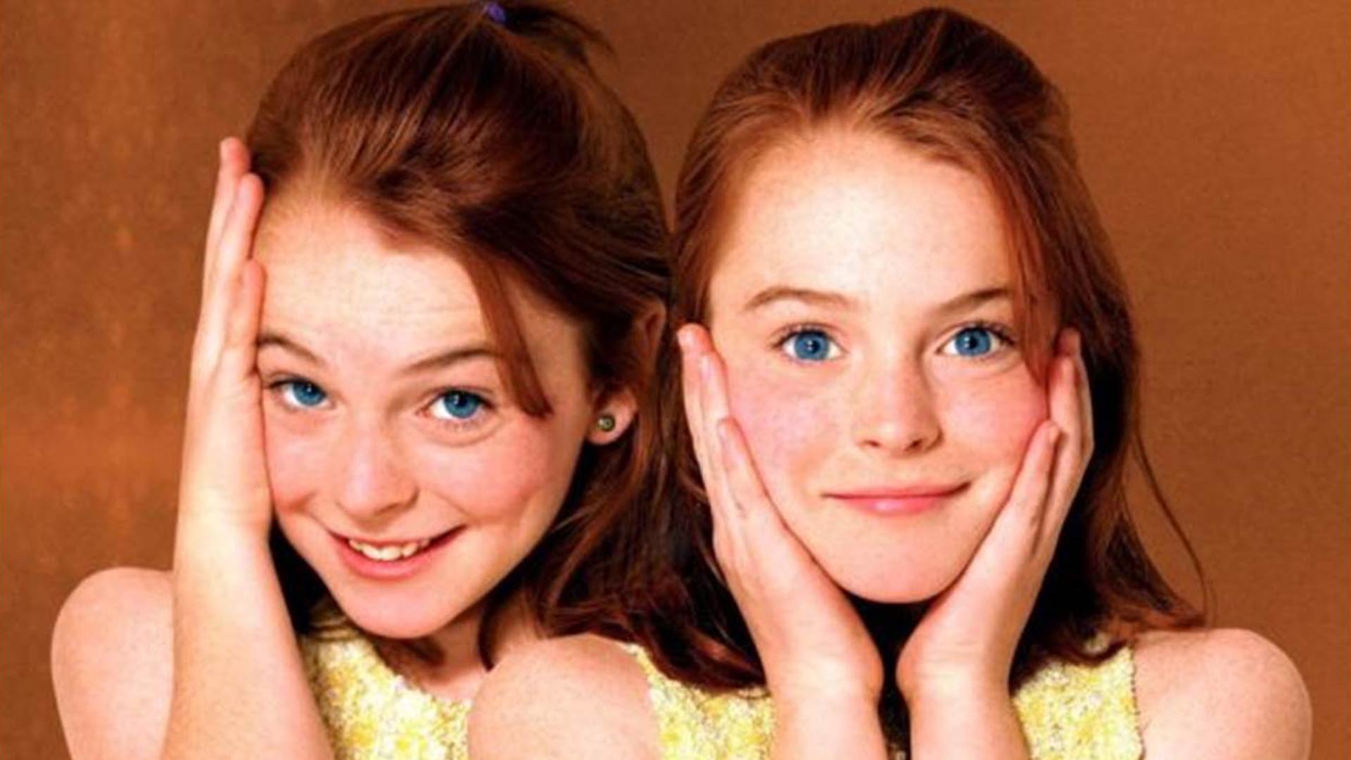 Lindsay Lohan y Erin Mackey en "Juego de gemelas"
