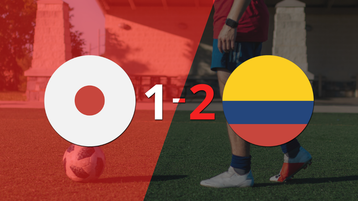 Colombia gana de visitante 2-1 a Japón