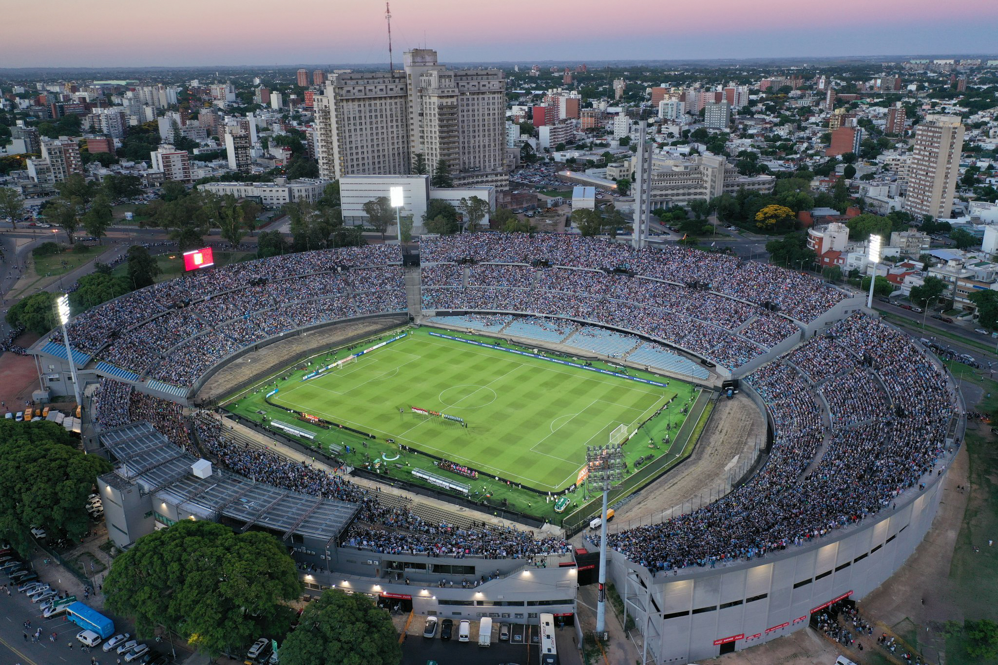 El mítico escenario uruguayo fue remodelado en el 2021 para las finales de la Copa Libertadores y Copa Sudamericana. (Foto: AUF)