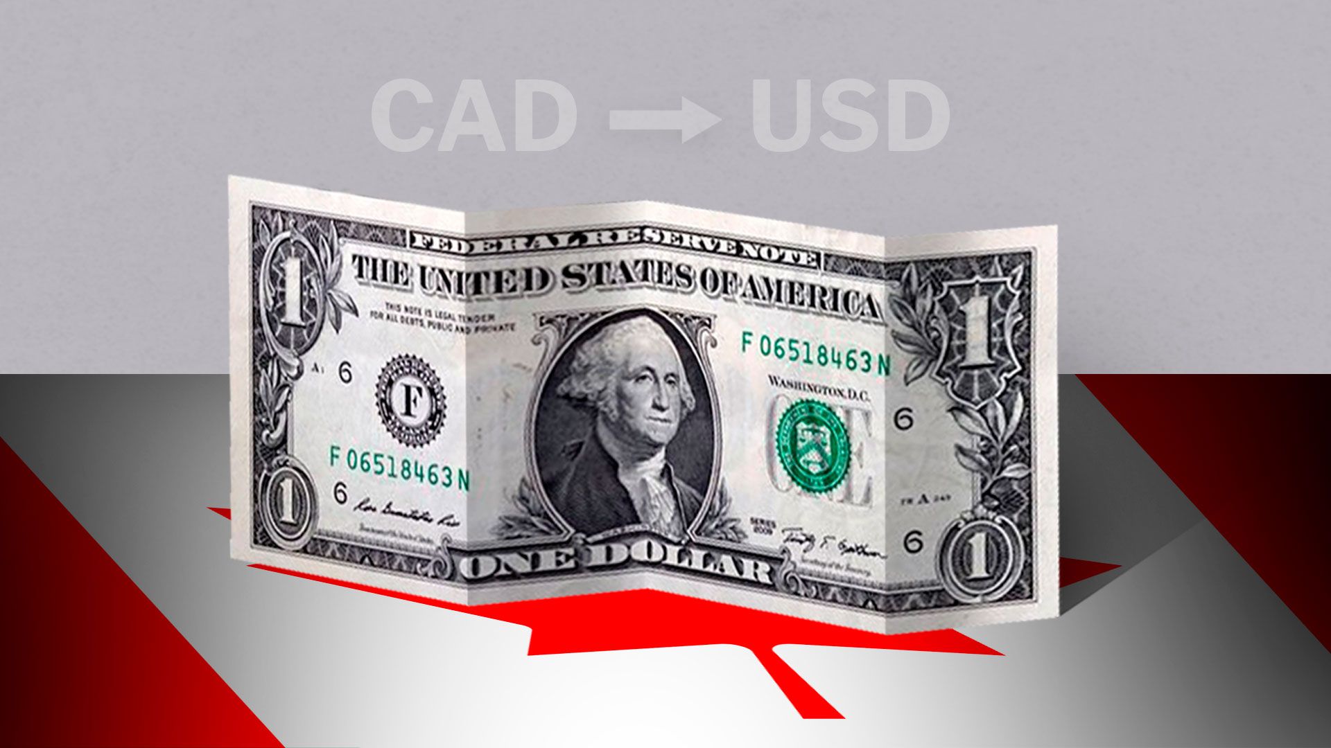 The foreign exchange market in Canada is dominated by the US dollar.  (Infobae)
