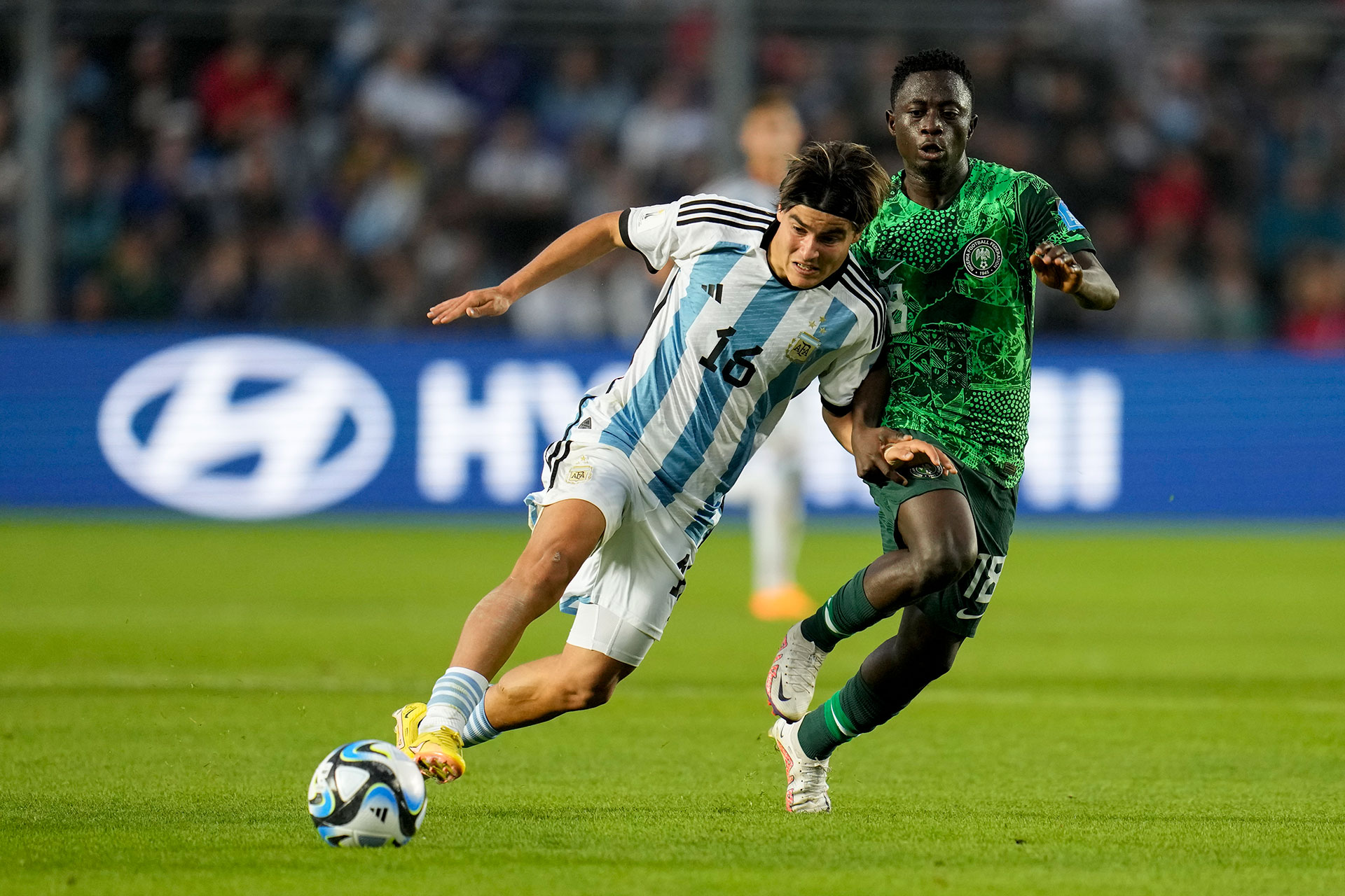Argentina iguala 0-0 con Nigeria en San Juan por los octavos de final del Mundial Sub 20