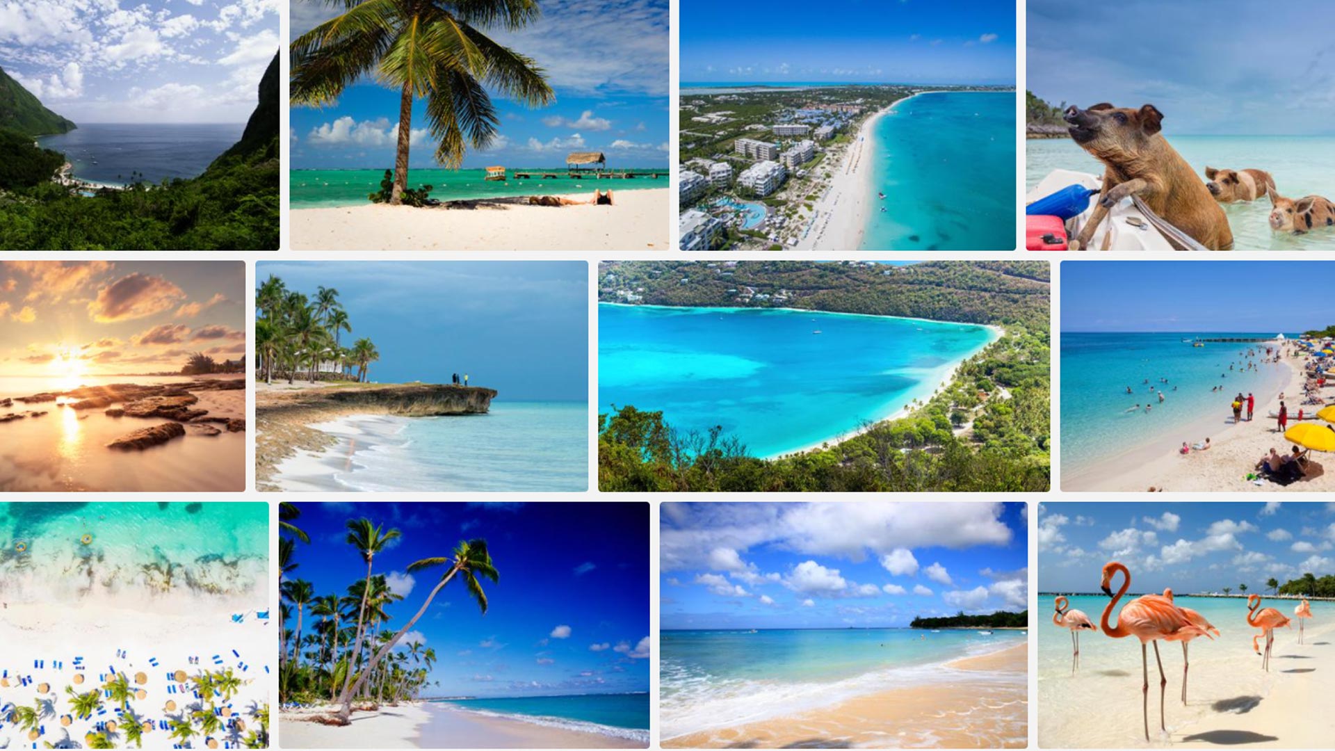 Un recorrido por algunos de los destinos caribeños más populares y otros bastante desconocidos pero igualmente paradisíacos