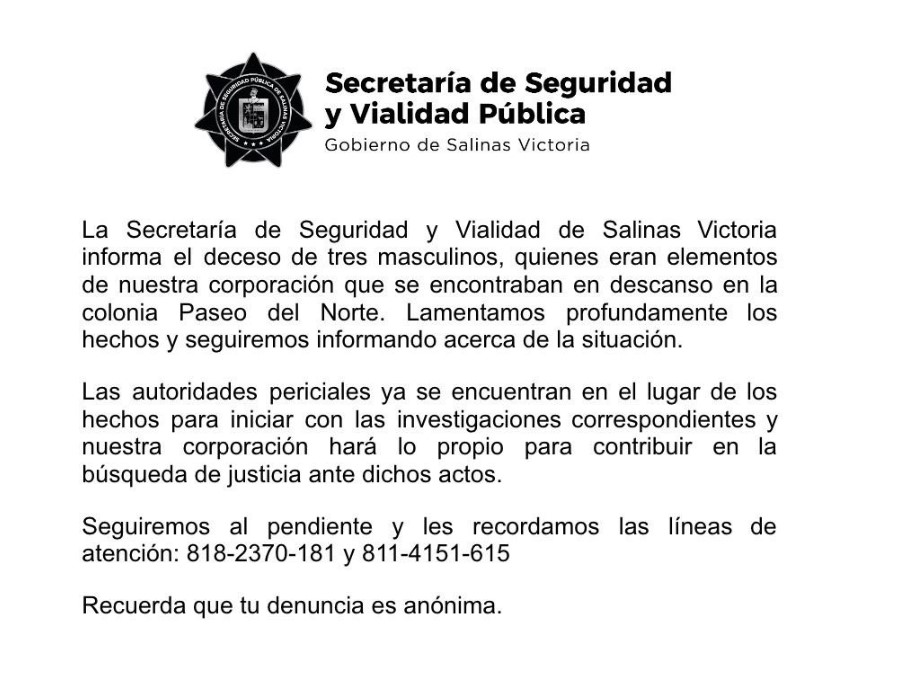 VEINTE Muertos en Dos Días en Nuevo León. Convocan de urgencia a Consejo de Seguridad - Página 2 MAEAHX3GRRB47D5BTKUGXDSZDQ