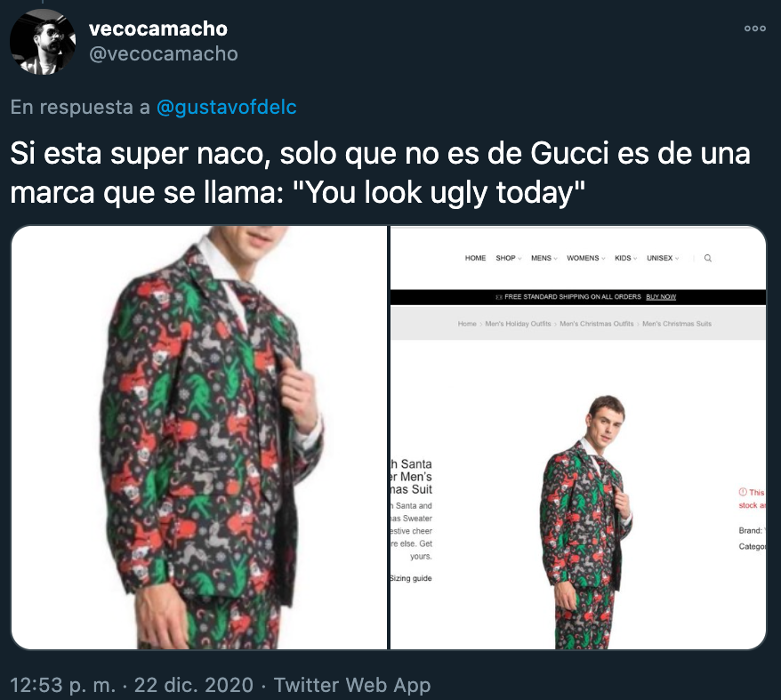 La verdad detrás del supuesto traje Gucci de 45 mil pesos de Lord Molécula  - Infobae