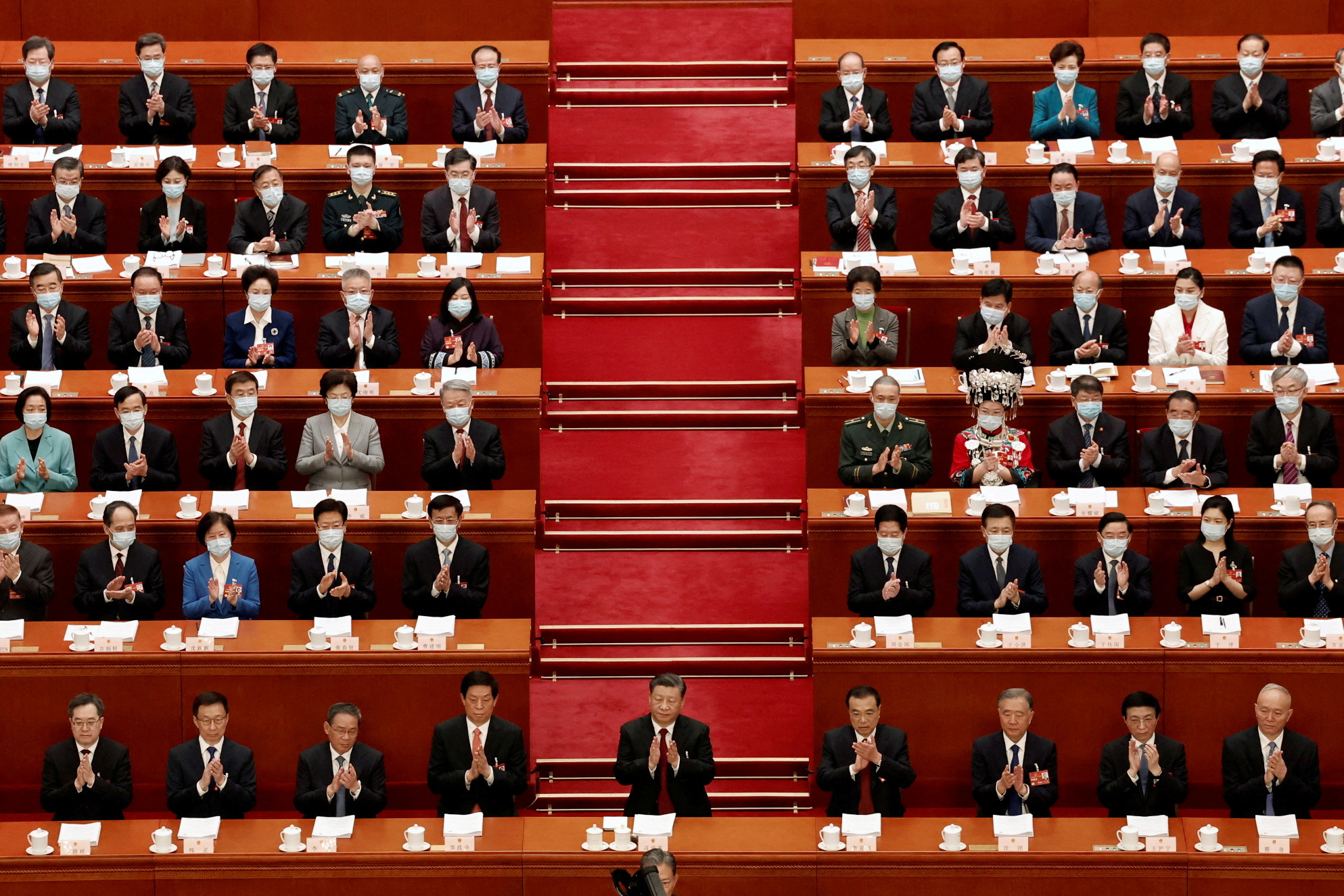 Beijing tomará medidas decididas para oponerse a la “independencia de Taiwán” y promover la “reunificación”. (REUTERS/Thomas Peter)