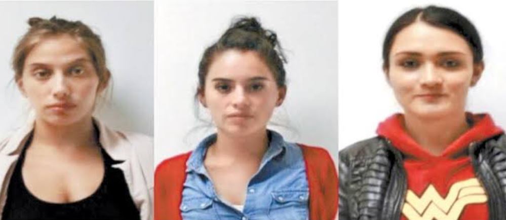 María Lizeth Semenow Ayala, Sofía Olvera Castro y Benelly Jocabeth Hernández Ruelas fueron detenidas en 2015 y ligadas a Monreal (foto: especial)