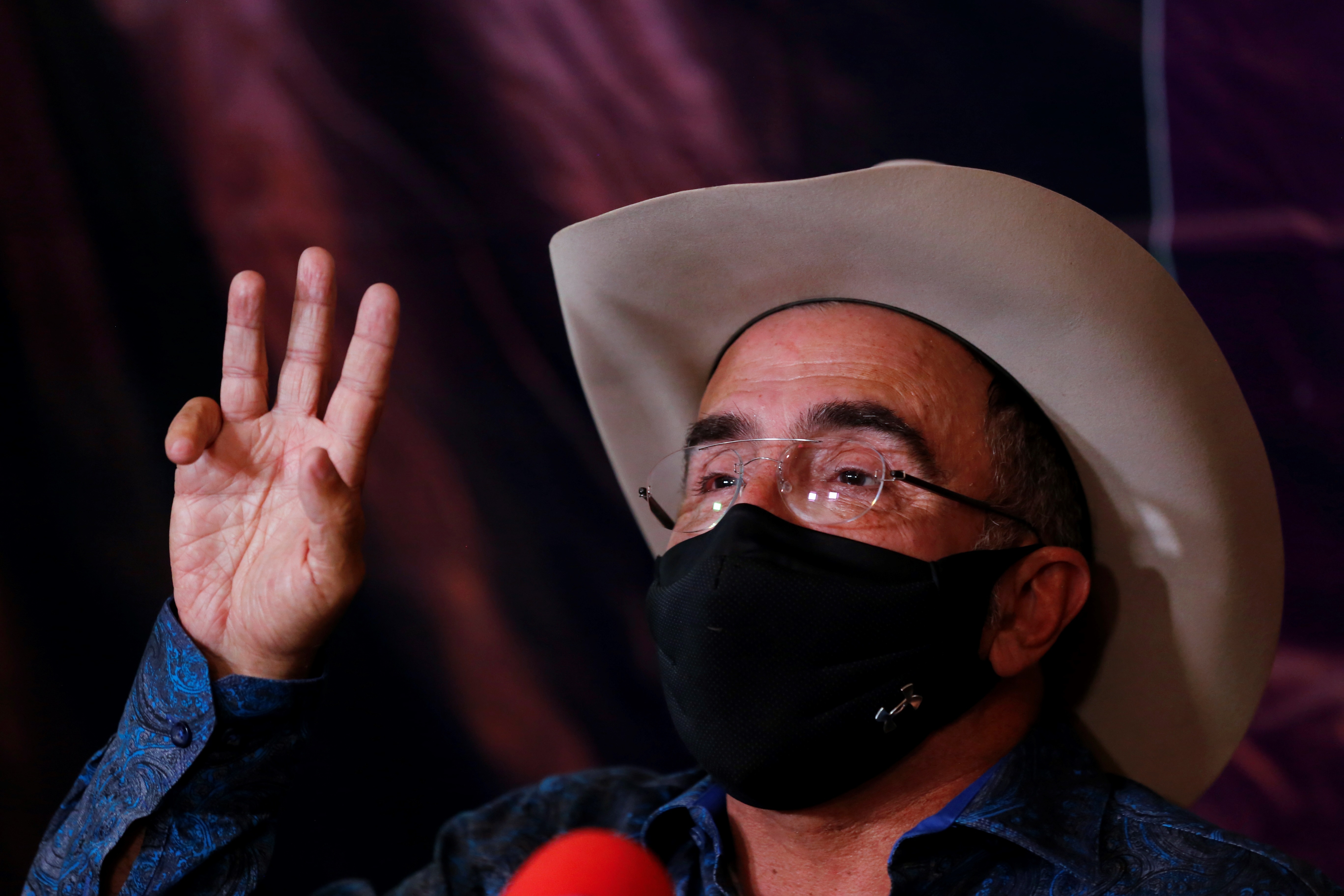 Vicente Fernández Jr. defendió a su padre de las acusaciones de acoso (Foto: EFE/ Francisco Guasco)
