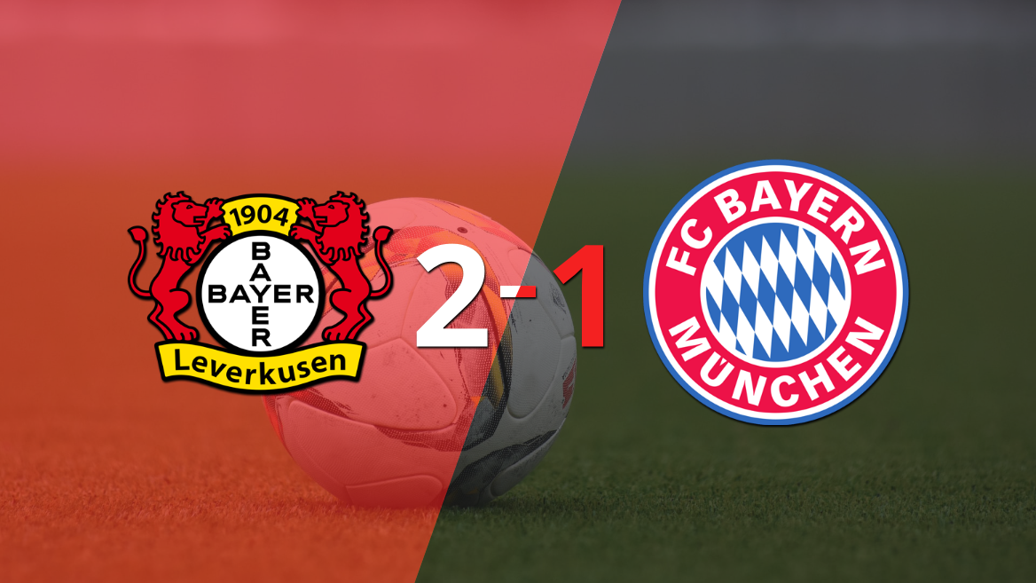 Bayer Leverkusen Gana 2 1 A Bayern Múnich Con Doblete De Exequiel Palacios Infobae 7418