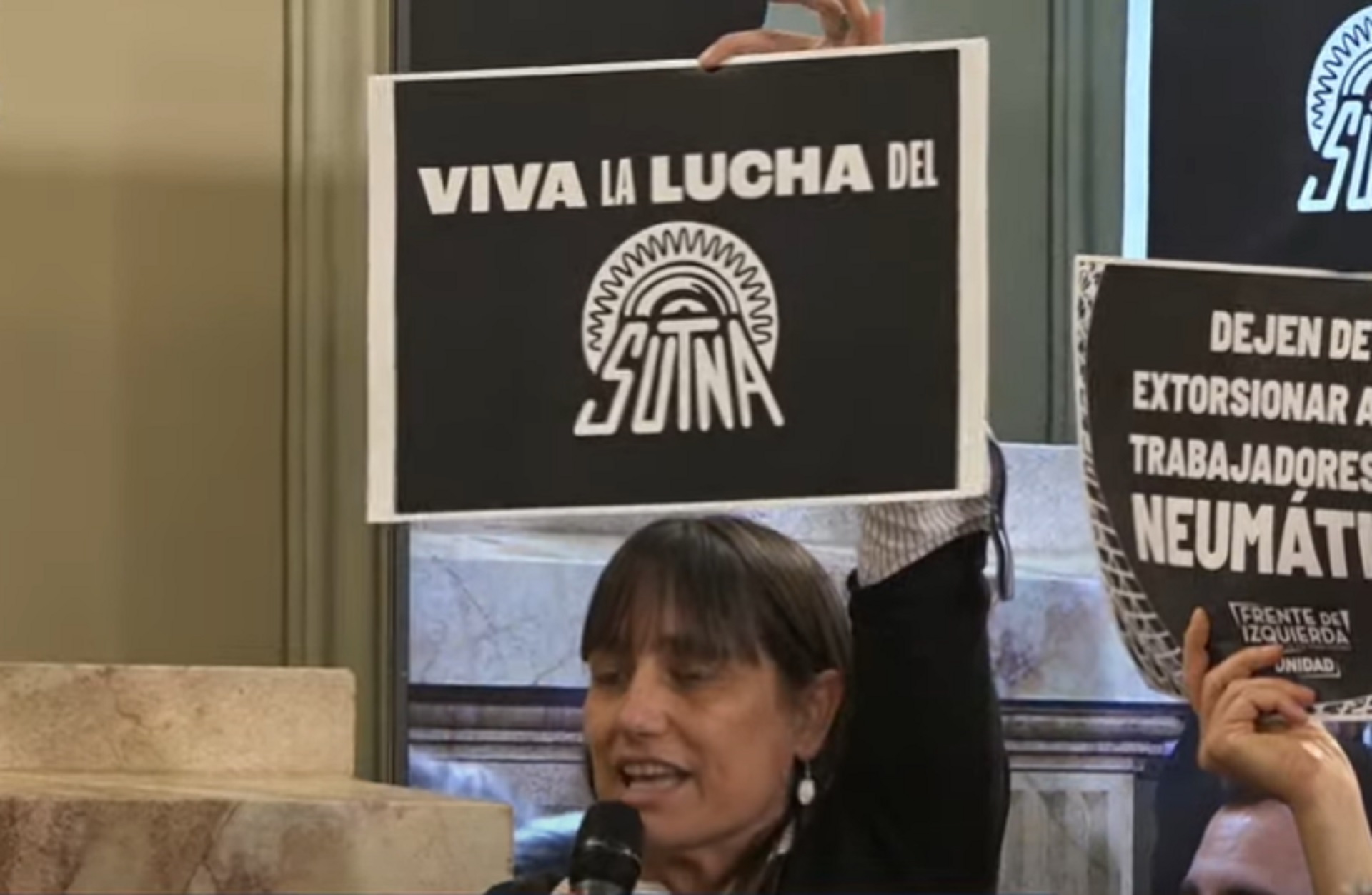 Romina del Plá, del Frente de Izquierda