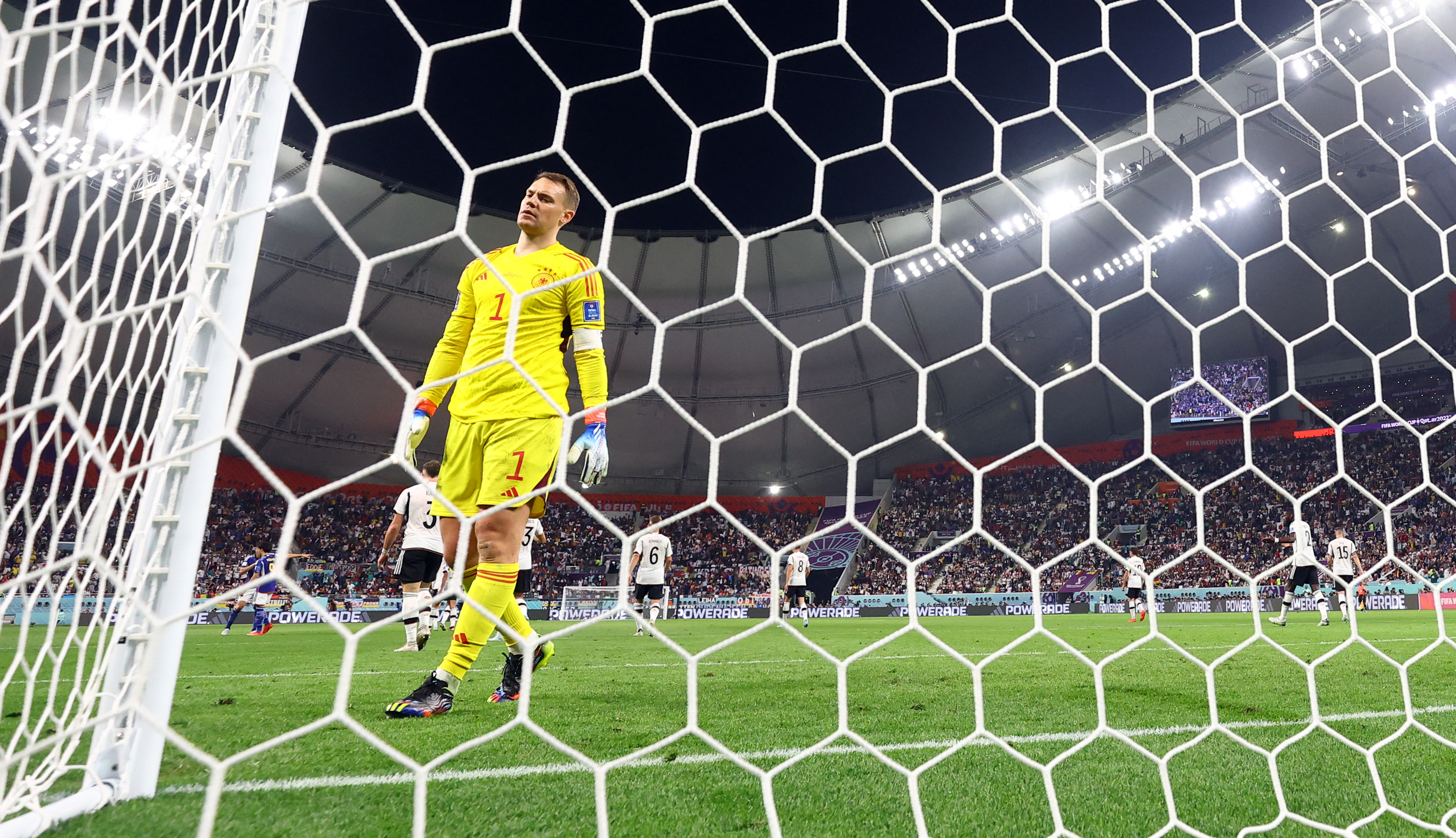 Manuel Neuer sufrió la eficacia de Japón en el estreno de Alemania en el Mundial Qatar 2022