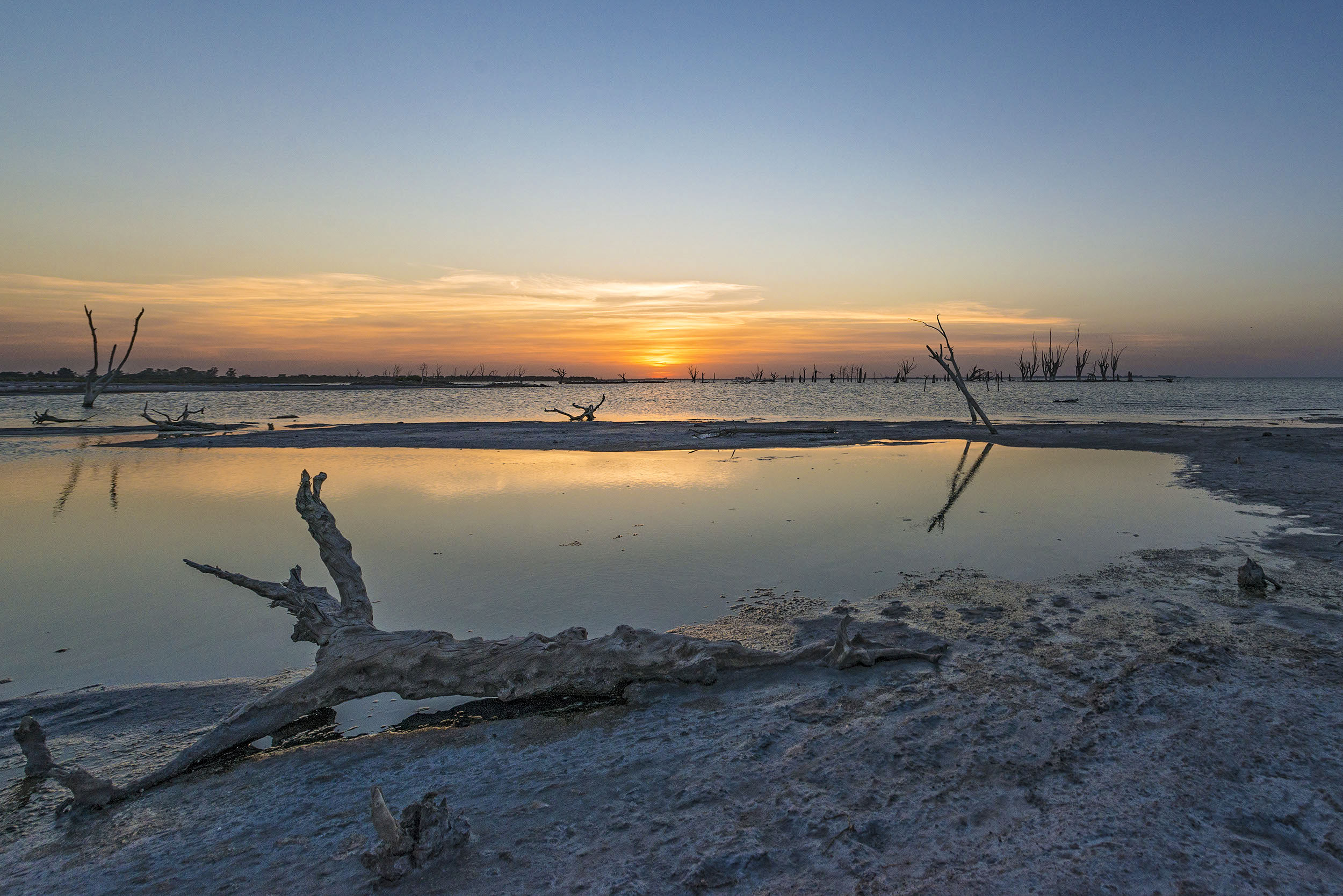 Más de la mitad de los lagos del mundo pierde agua, según un estudio realizado a partir de imágenes satelitales y publicado en la revista Science. Uno de ellos está en Sudamérica: Laguna Mar Chiquita o Mar de Ansenuza, en la provincia de Córdoba, Argentina (Javier Parigini)

