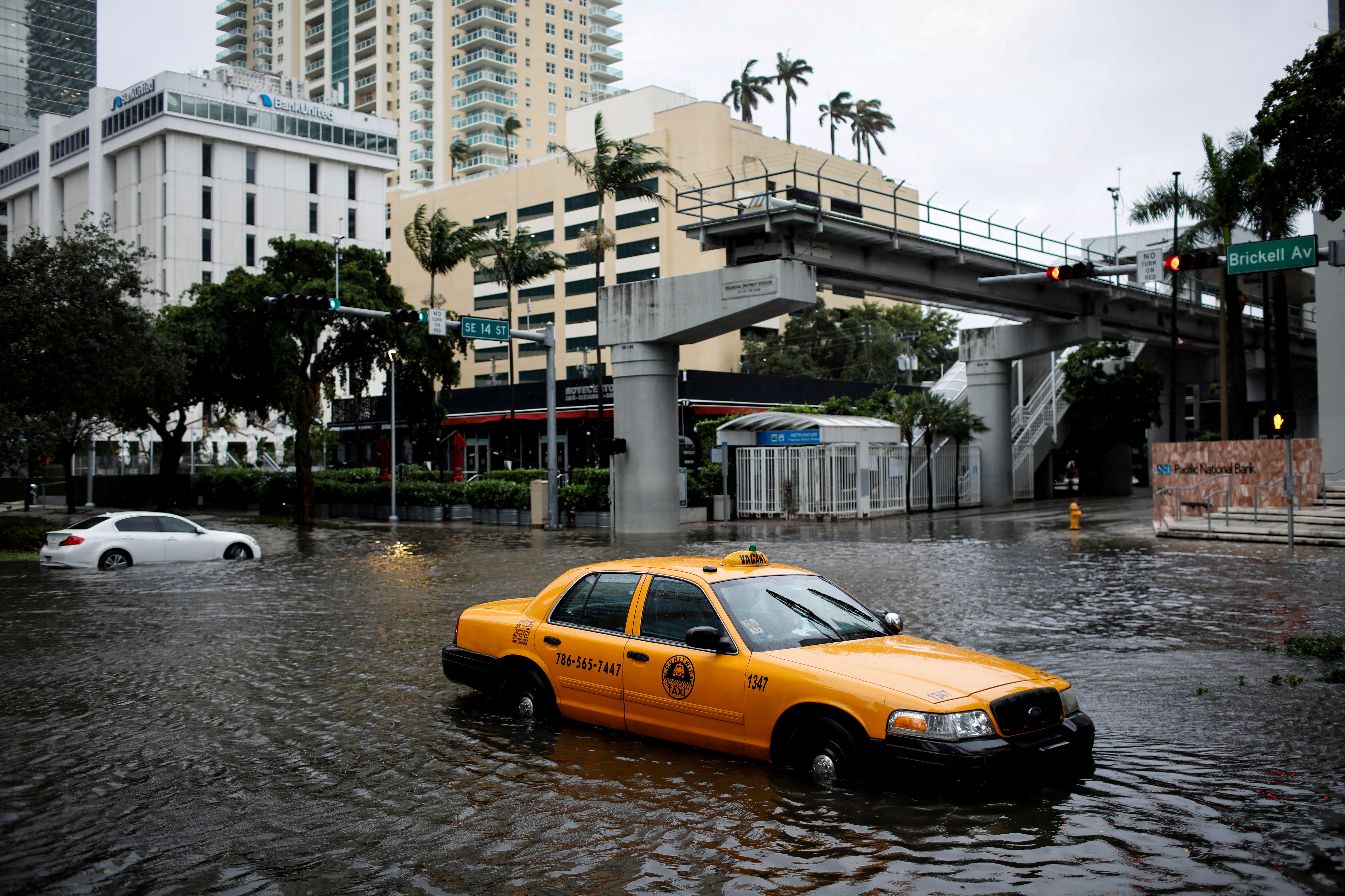 Alertan que Miami ya es “territorio rojo” dentro del mapa del calentamiento global