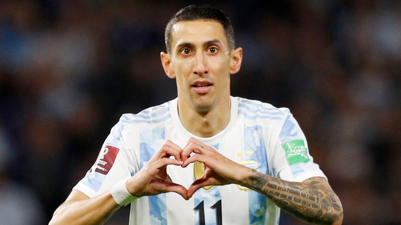 Di María es una de las figuras de la selección argentina (REUTERS/Agustin Marcarian)