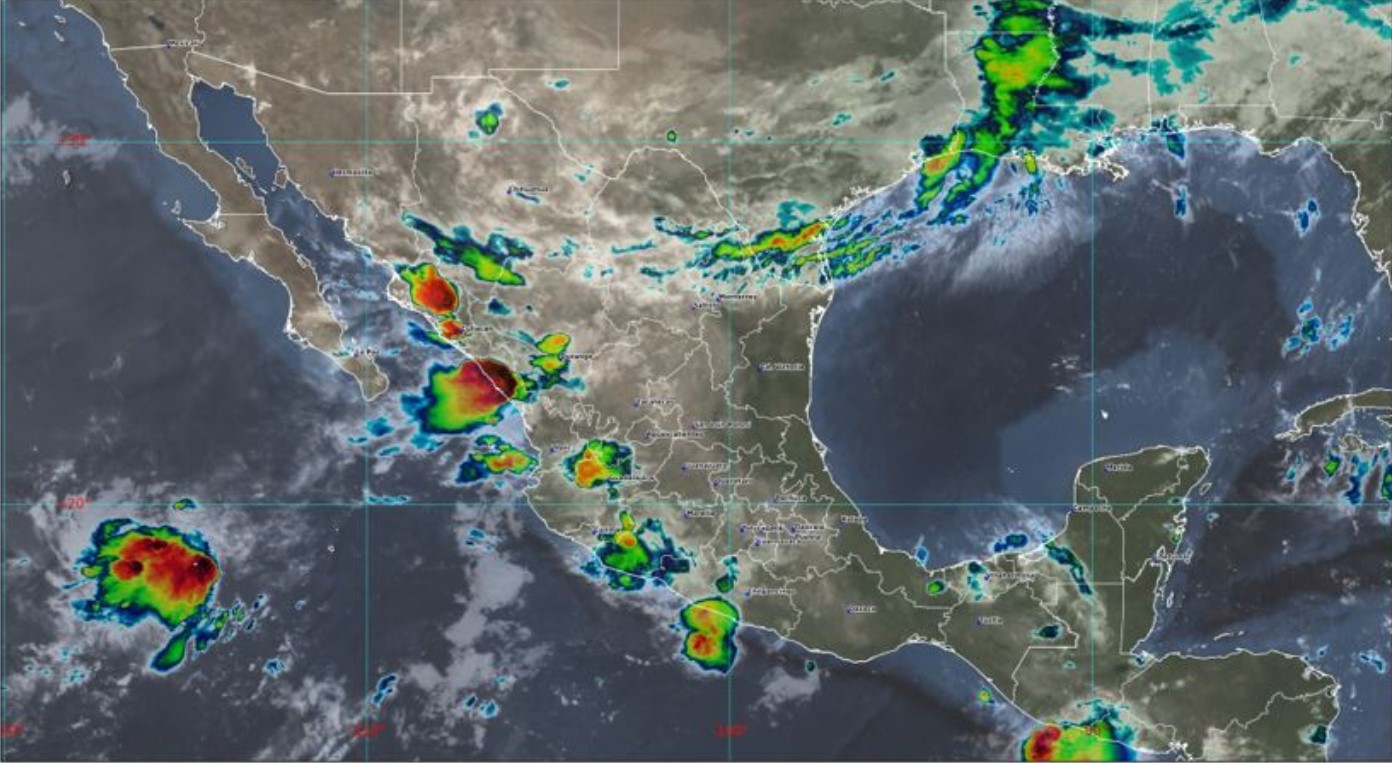 Clima en México para el 23 de agosto de 2022. Foto: Conagua Clima