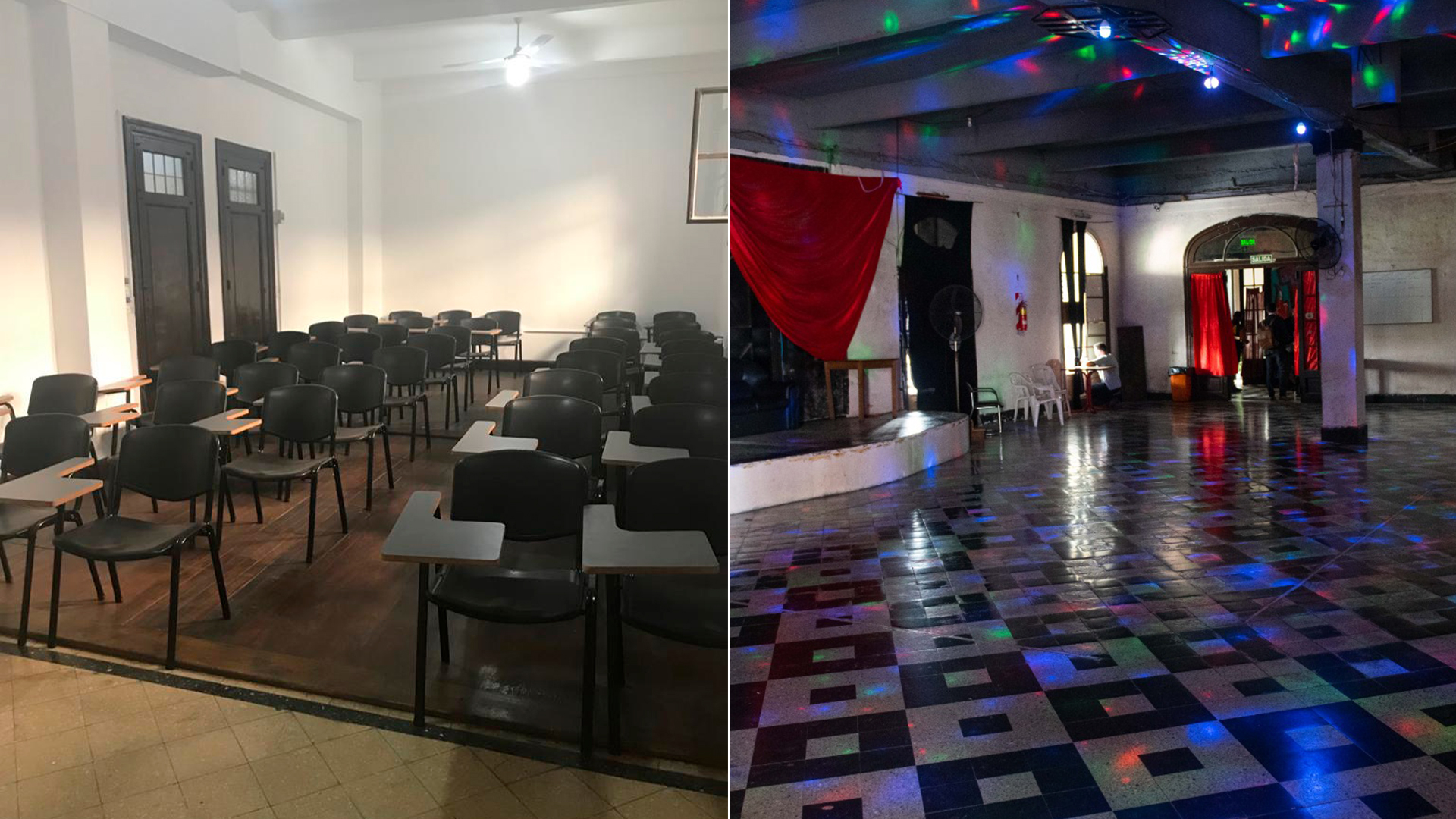 Ordenaron el desalojo de un edificio de la Universidad Madres de Plaza de Mayo: había un boliche y un gallinero