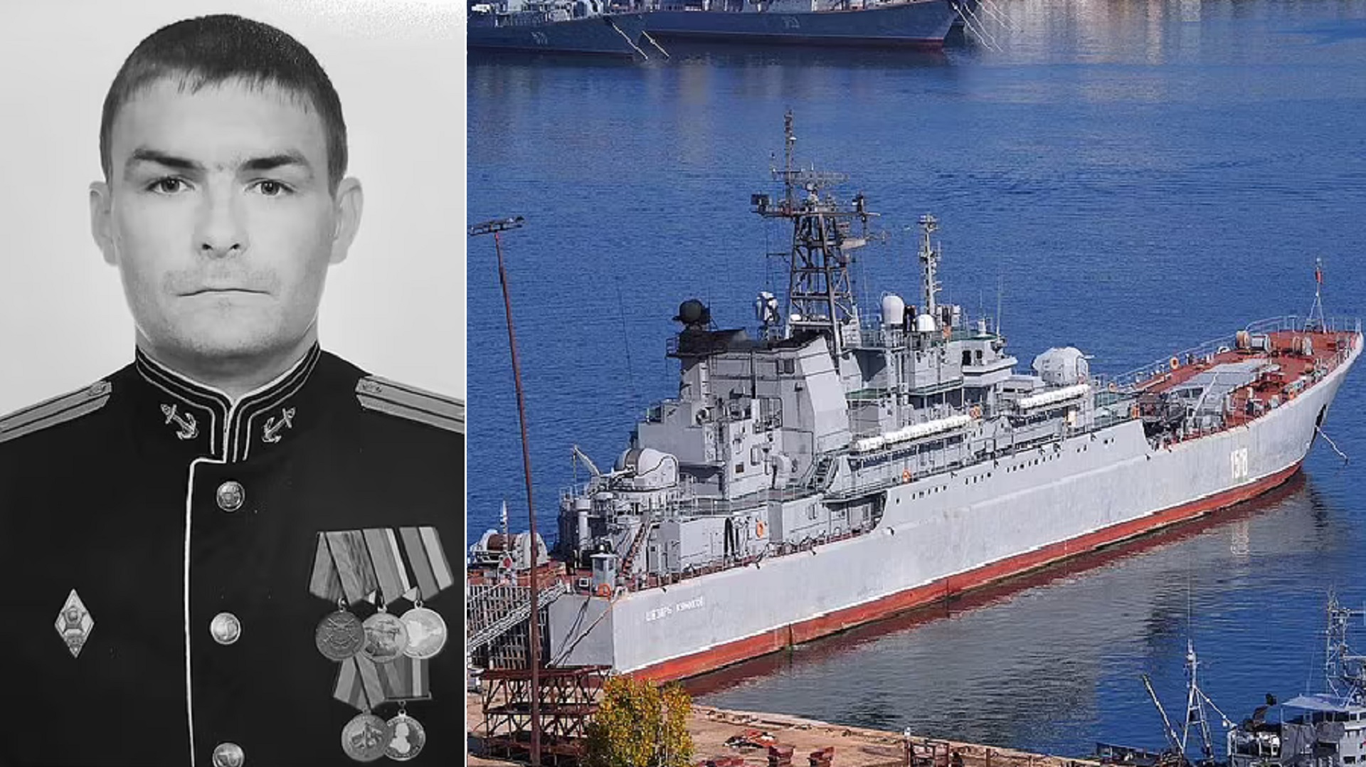 プーチン大統領は別の最高司令官を失う：黒海上陸艦の船長が死んだ ...