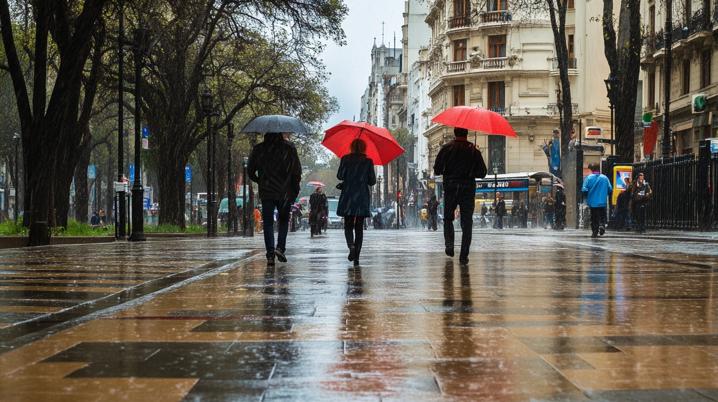 Se mantienen las alertas por lluvias y tormentas: hasta cuándo continuará el mal tiempo en el AMBA