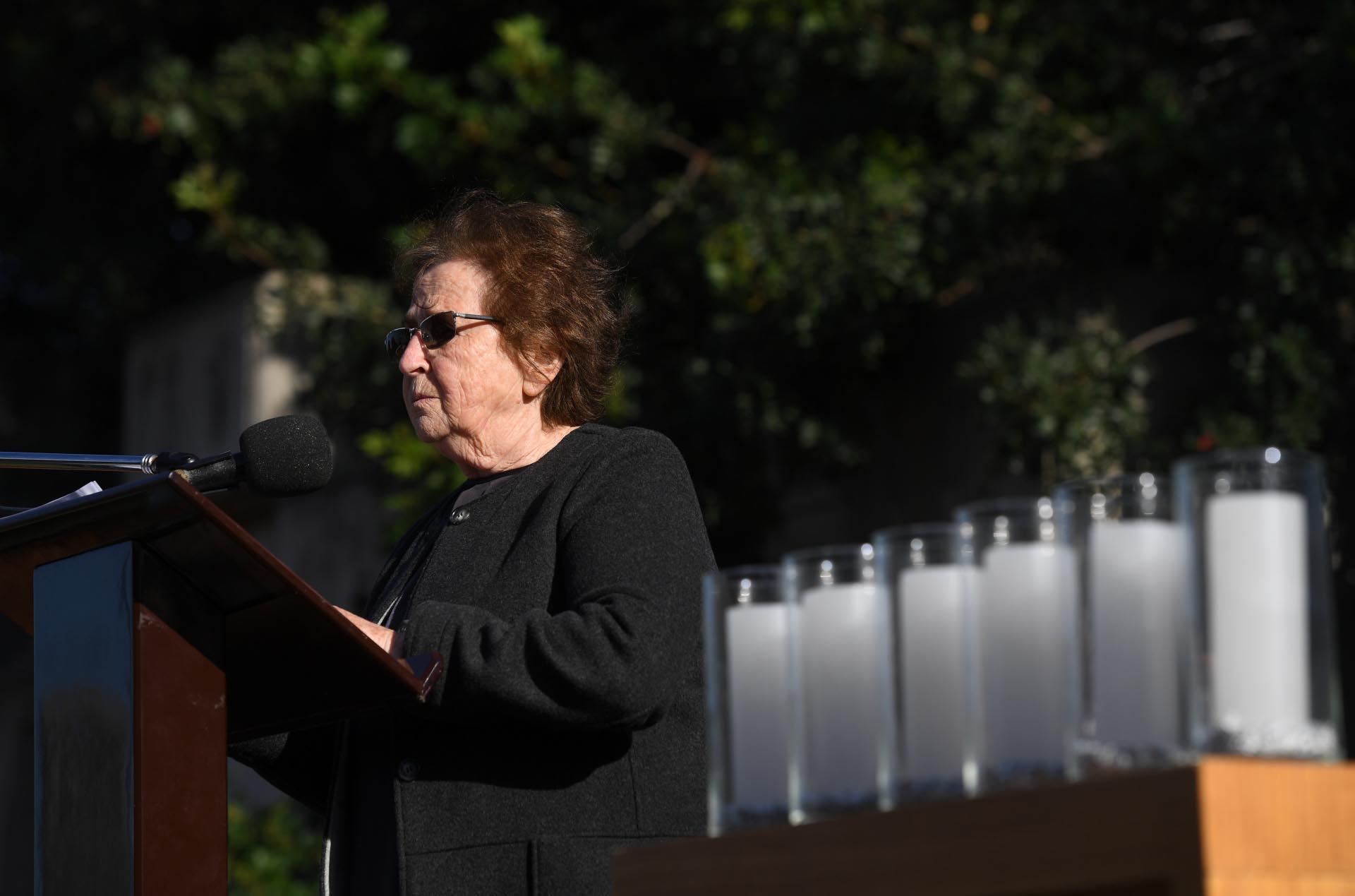 Mónica Dawidowicz, sobreviviente del Holocausto 
