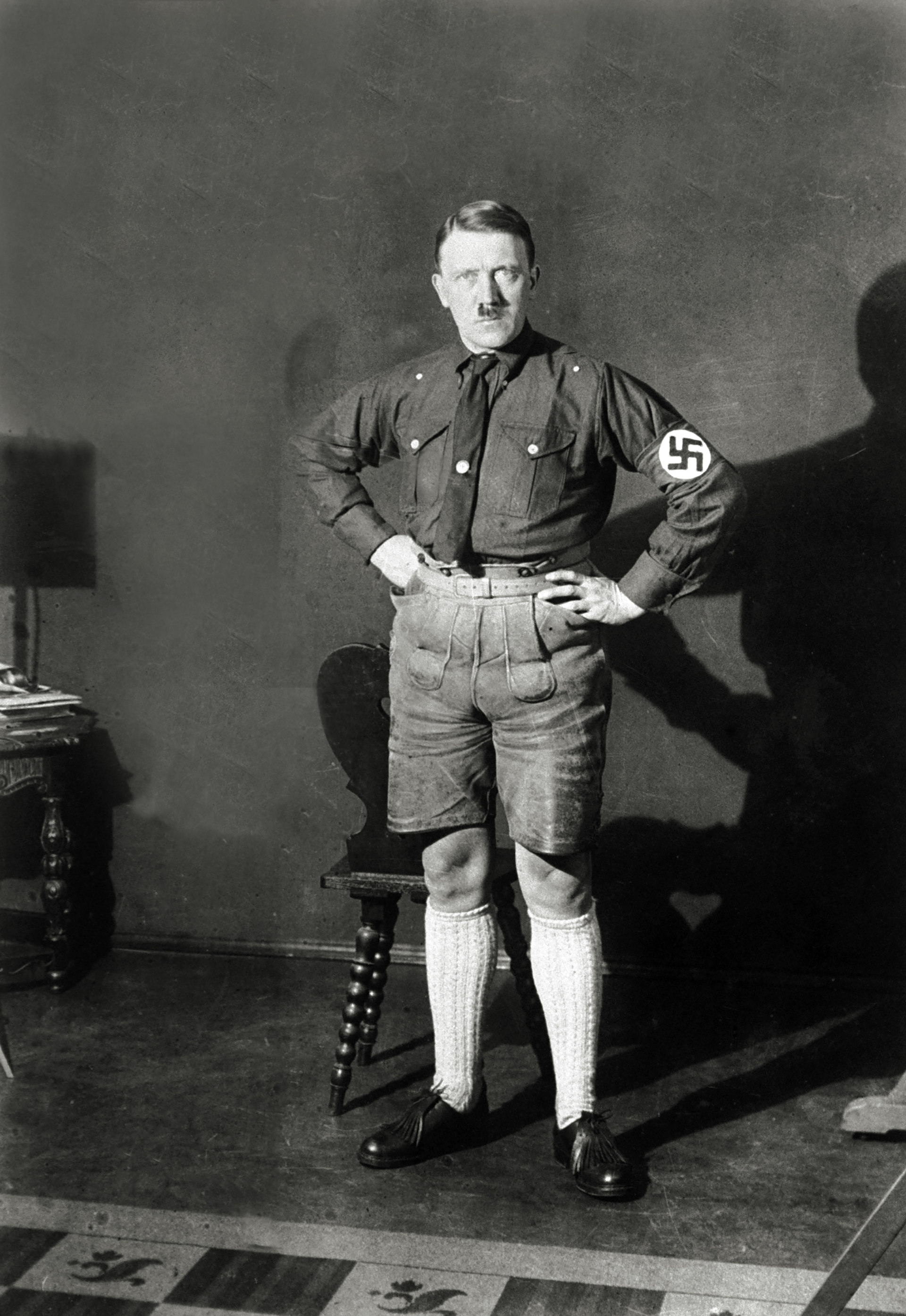 Adolf Hitler en los primeros días del partido nazi en evolución (Time Life Pictures/Archivos Nacionales/The LIFE Picture Collection/Getty Images)

