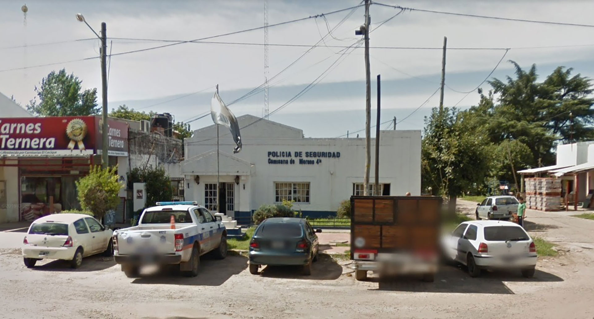 La comisaría de Cuartel V, en Moreno