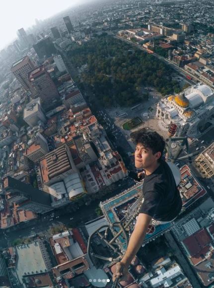 Video Youtuber Escaló Antena De La Torre Latinoamericana Ya Es