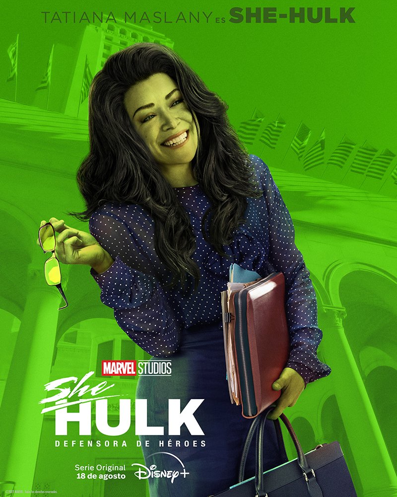 Uno de los póster oficiales de "She-Hulk". (Disney Plus)