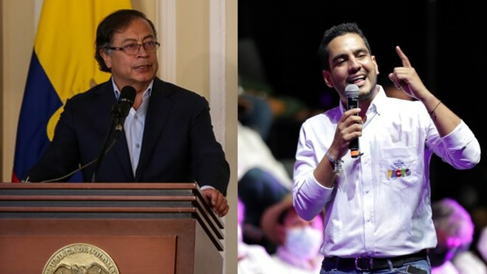 President Petro asserted that the senator would exhibit personality issues and arrogance that would make him notorious by being elected senator.  Photos: Colprensa.