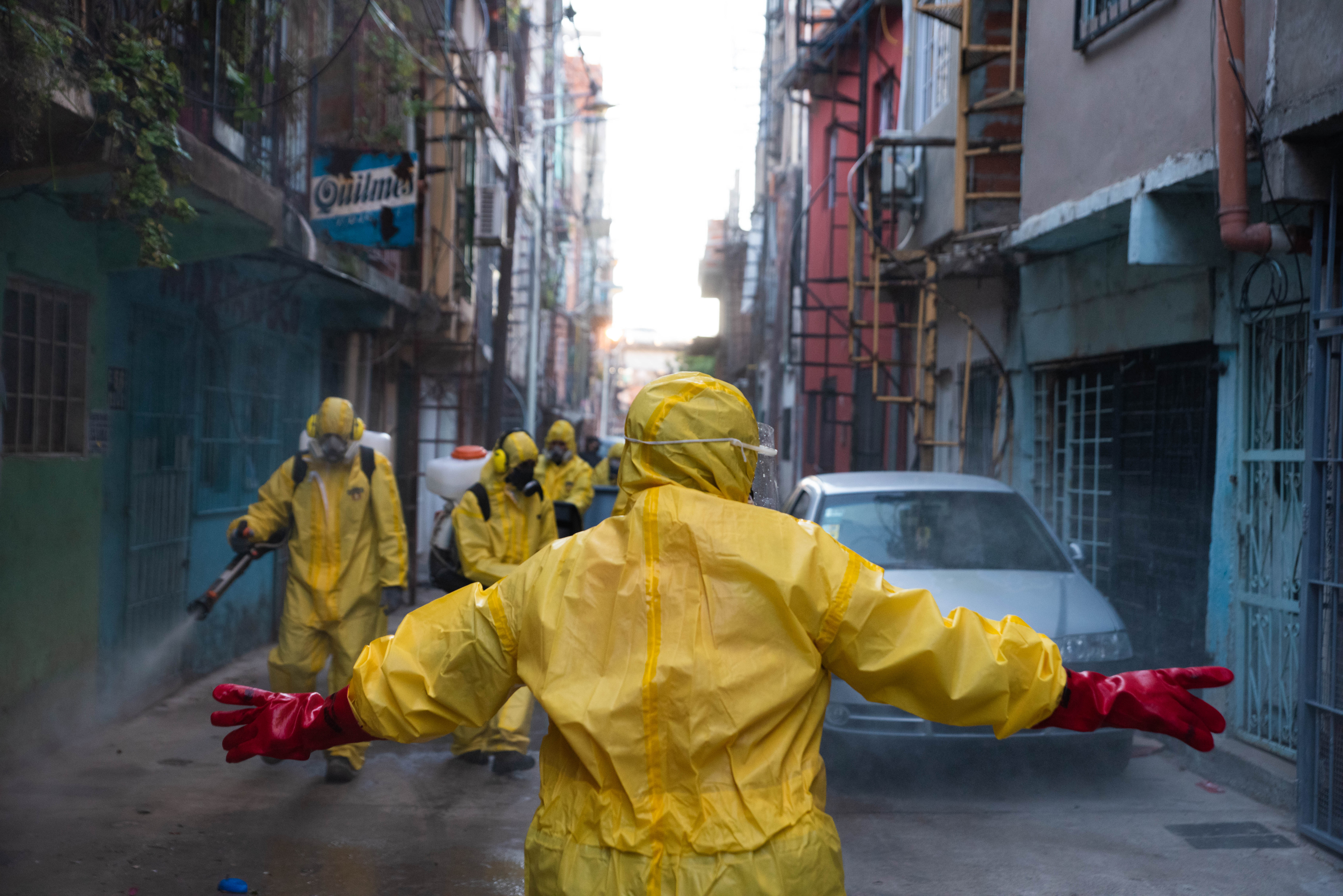 La Villa 31 es uno de los barrios humildes donde hubo un fuerte incremento de contagios de coronavirus (Franco Fafasuli)