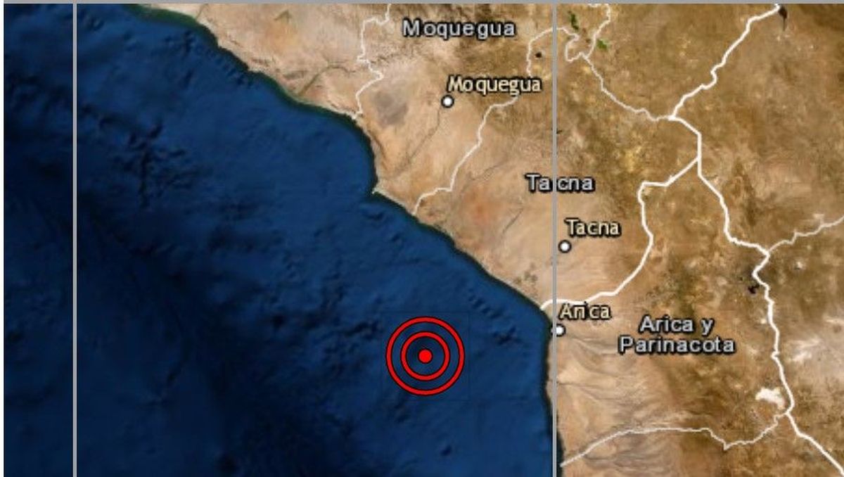 Este martes 18 de enero hubo sismo en Tacna | Foto: Andina