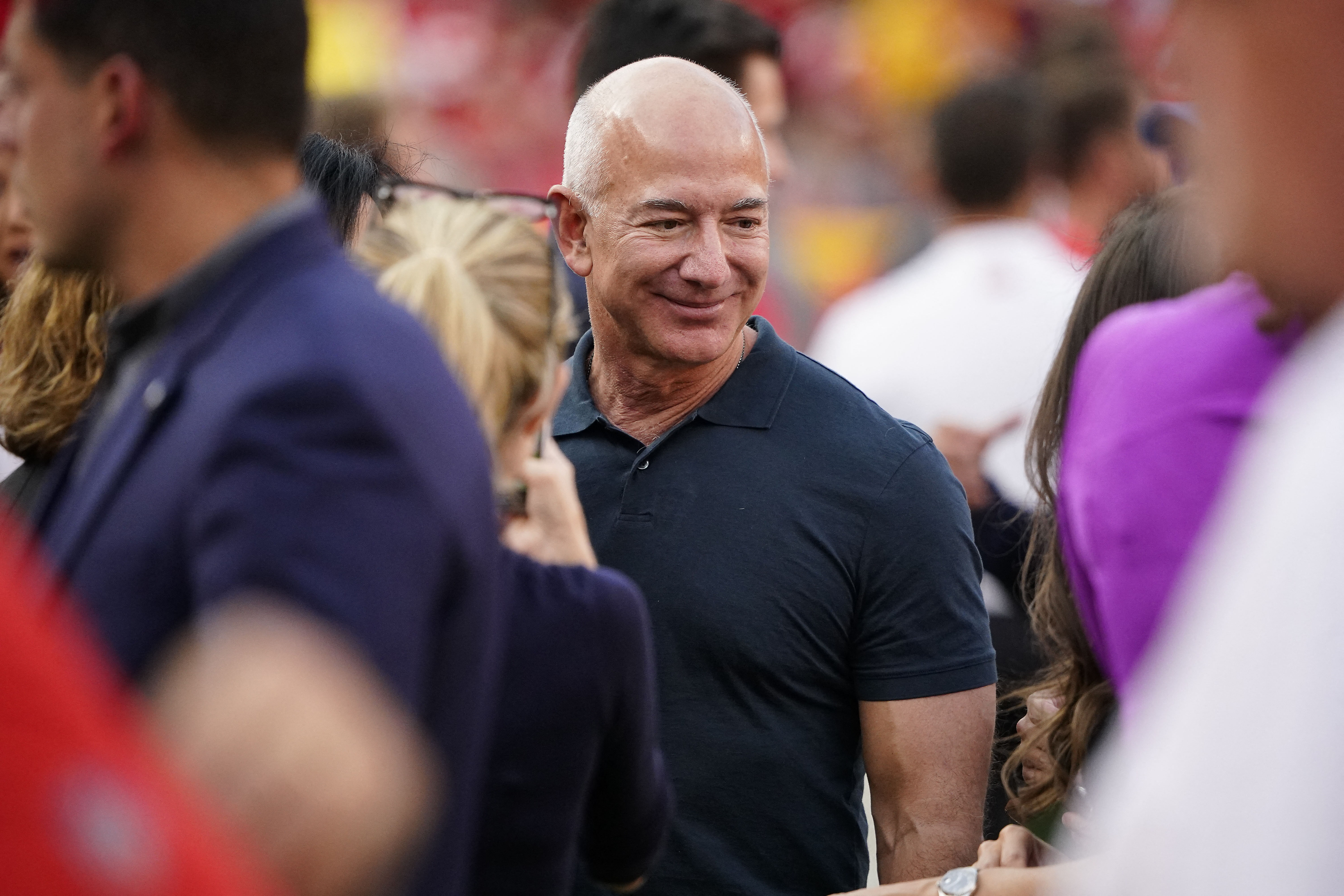 Jeff Bezos, presidente ejecutivo de Amazon