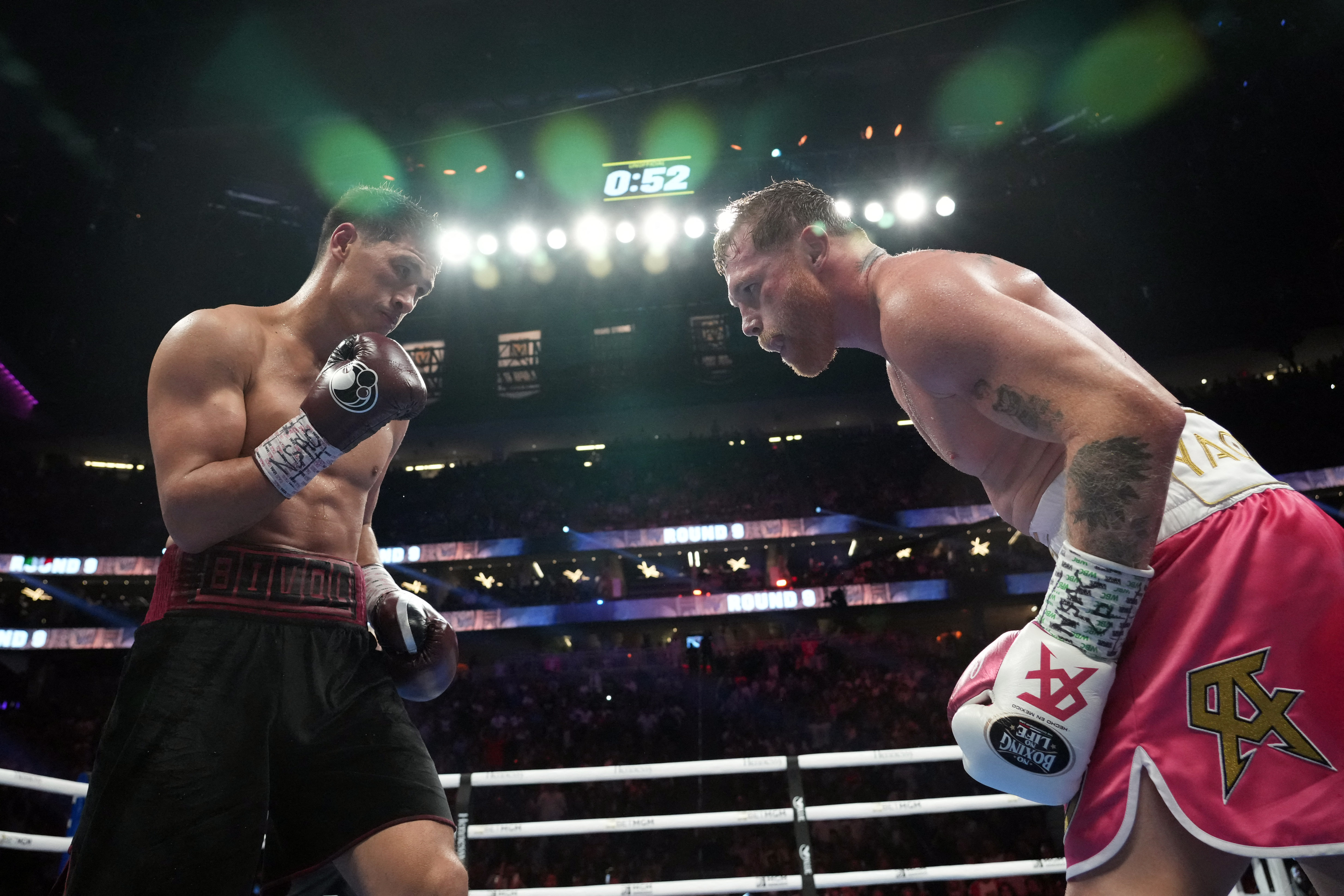 Canelo Álvarez y Dmitry Bivol pelearon el 7 de mayo en Las Vegas