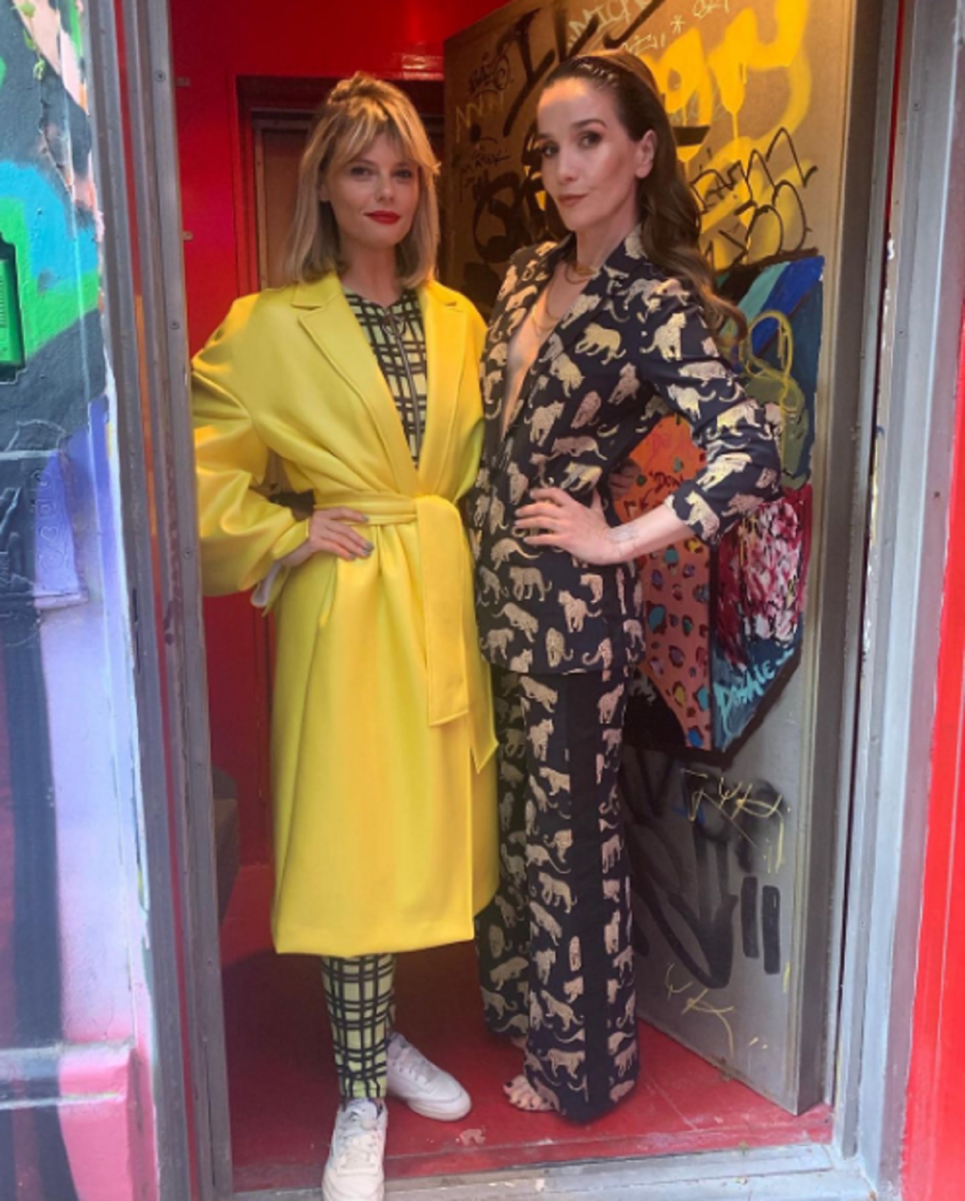 Annasofia Facello junto a Natalia Oreiro, con quien forjó una gran amistad