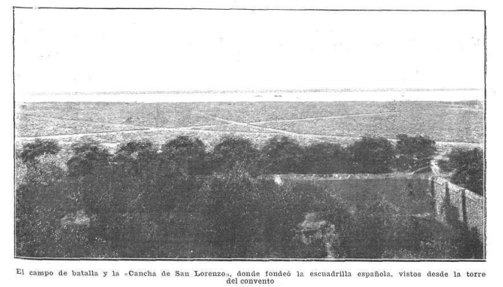 Esto es lo que veía San Martín desde el campanario del convento. Campo abierto y al fondo el río Paraná. Fotografía Caras y Caretas